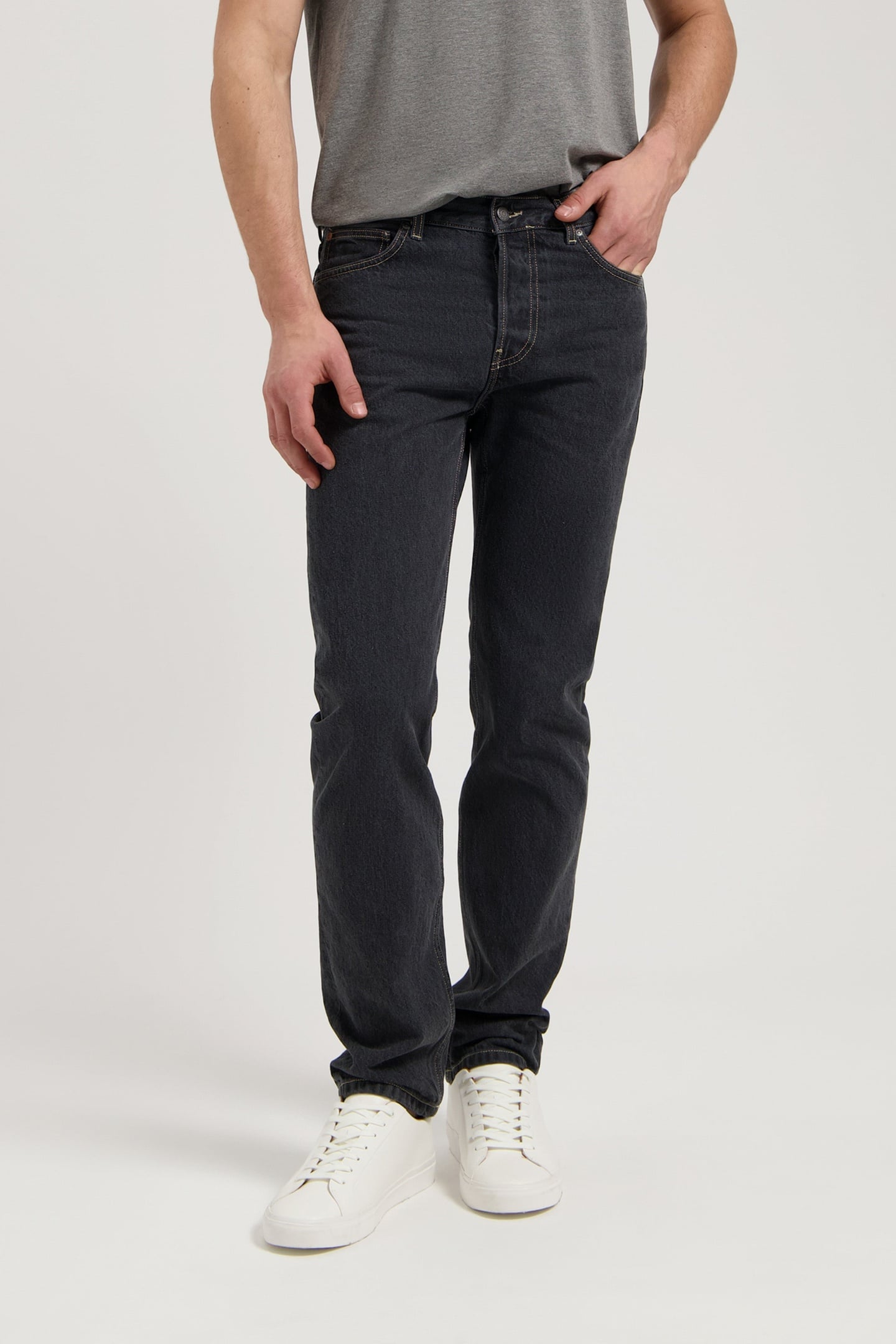 JOHN MID STRAIGHT MEDIUM BLACK 3