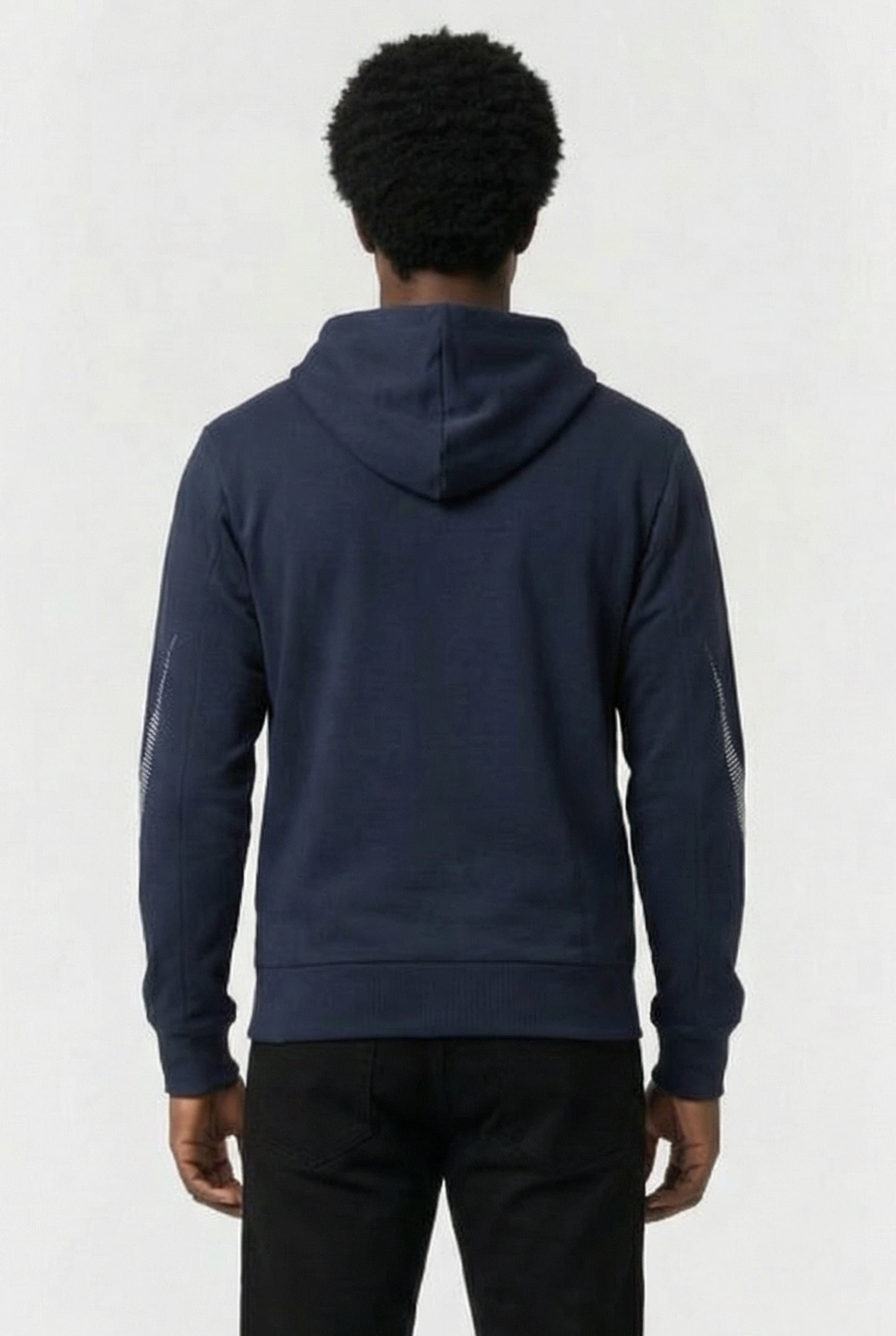 UNISEX TL HOODED JACKET NAVY 3