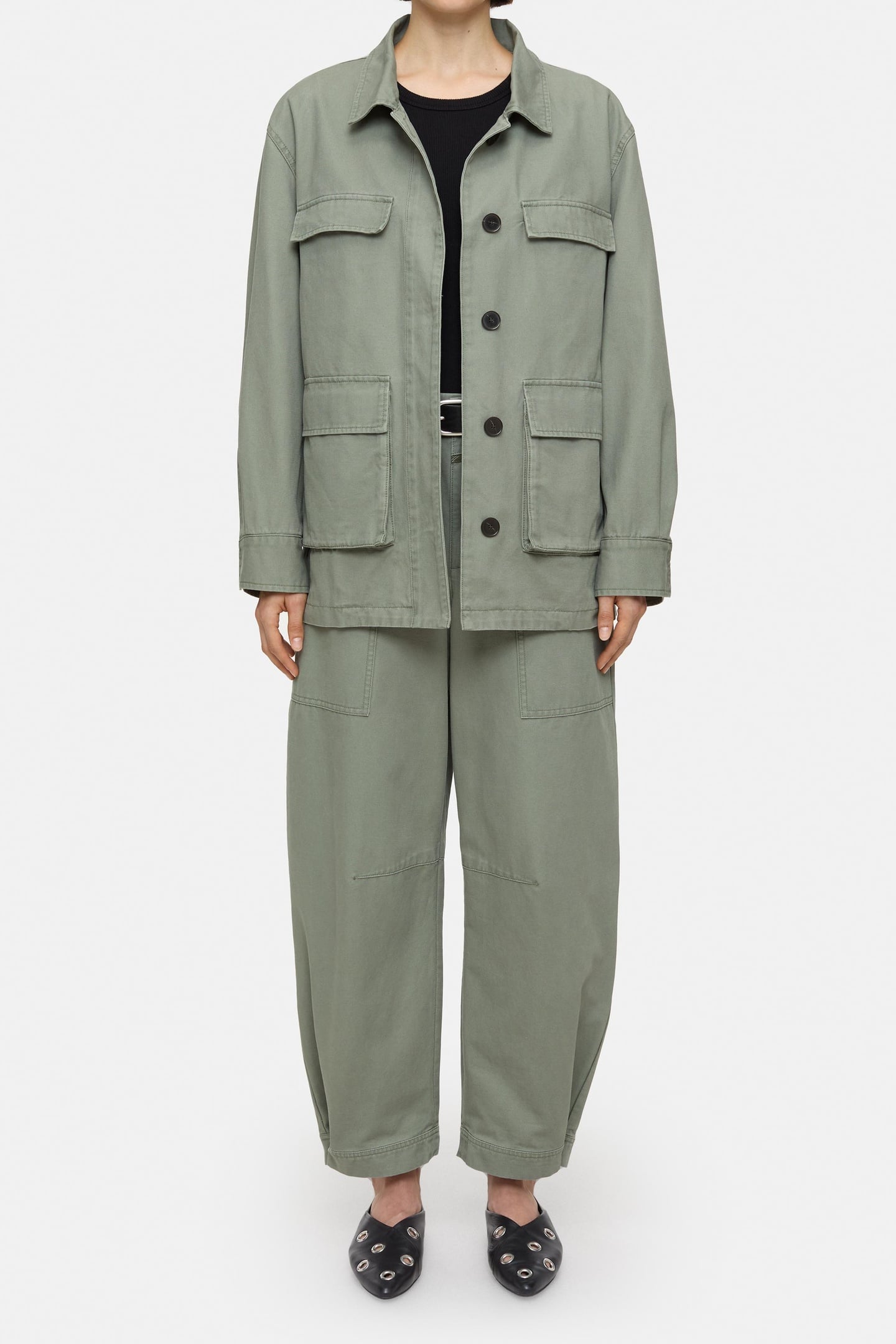 FIELD JACKET JACKETS & COATS FADED GREEN 1