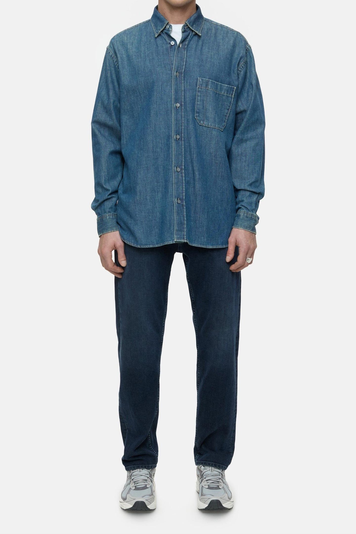 COOPER TRUE JEANS DARK BLUE 1
