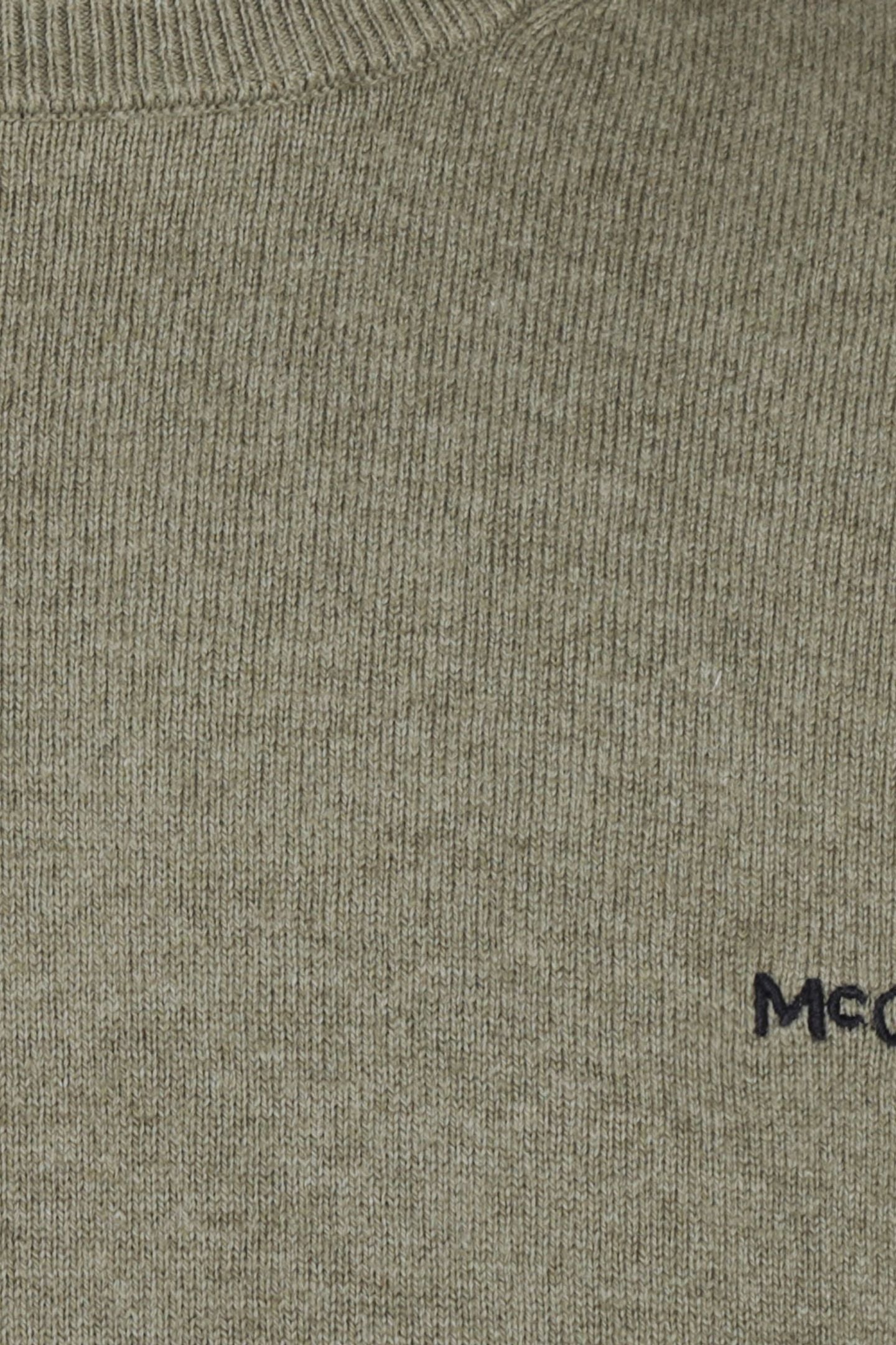 C-NECK SWEATER LIGHT OLIVE 7