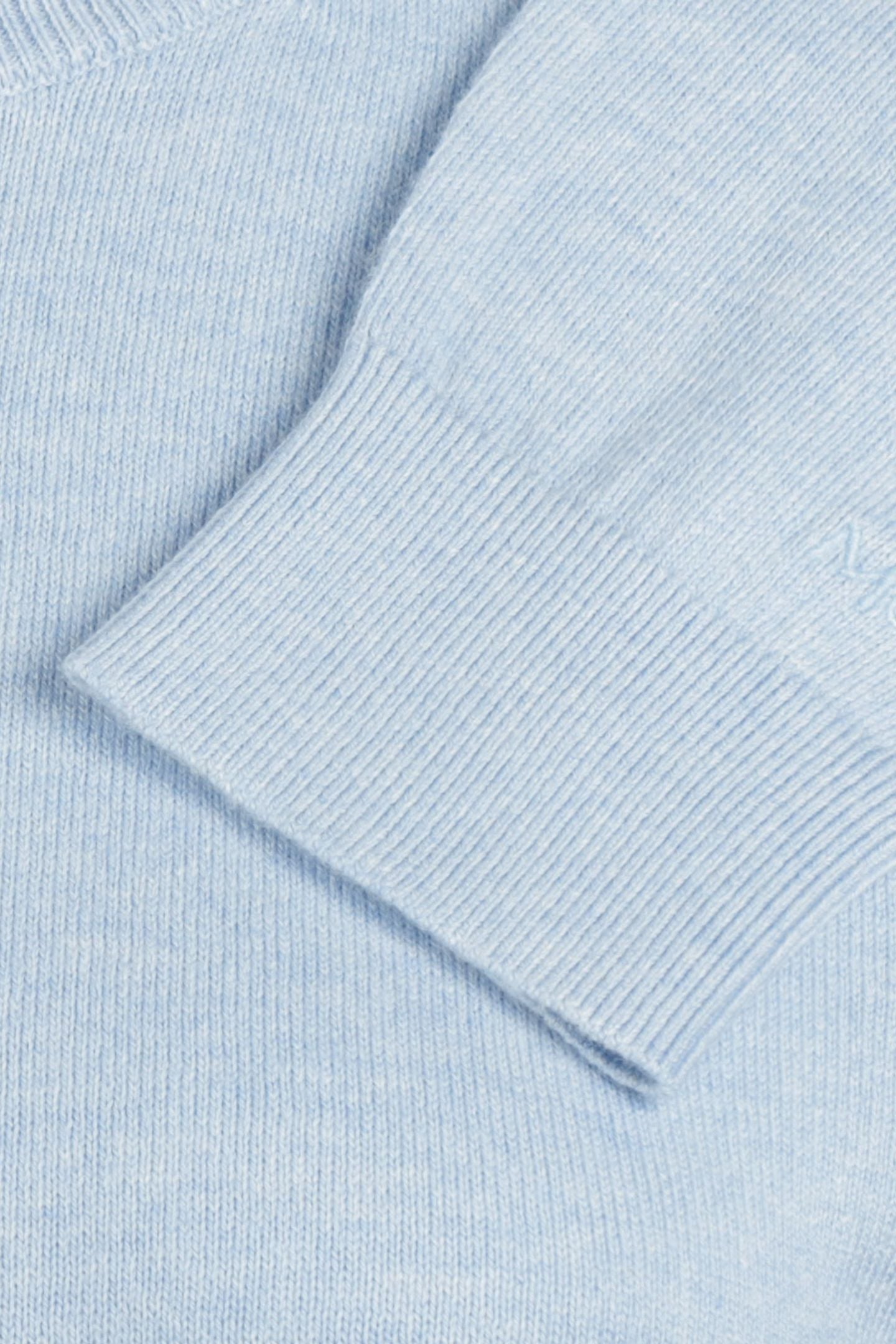 C-NECK SWEATER LIGHT BLUE 3