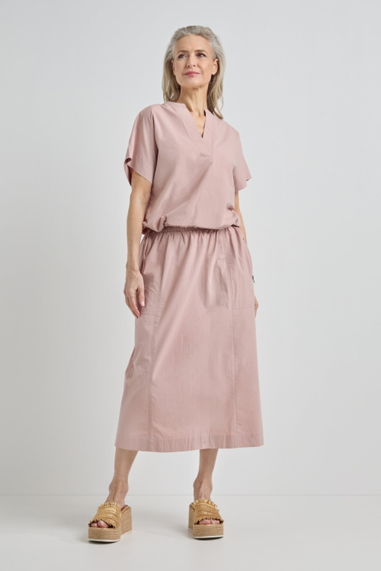 JANNA SKIRT MAUVE 1