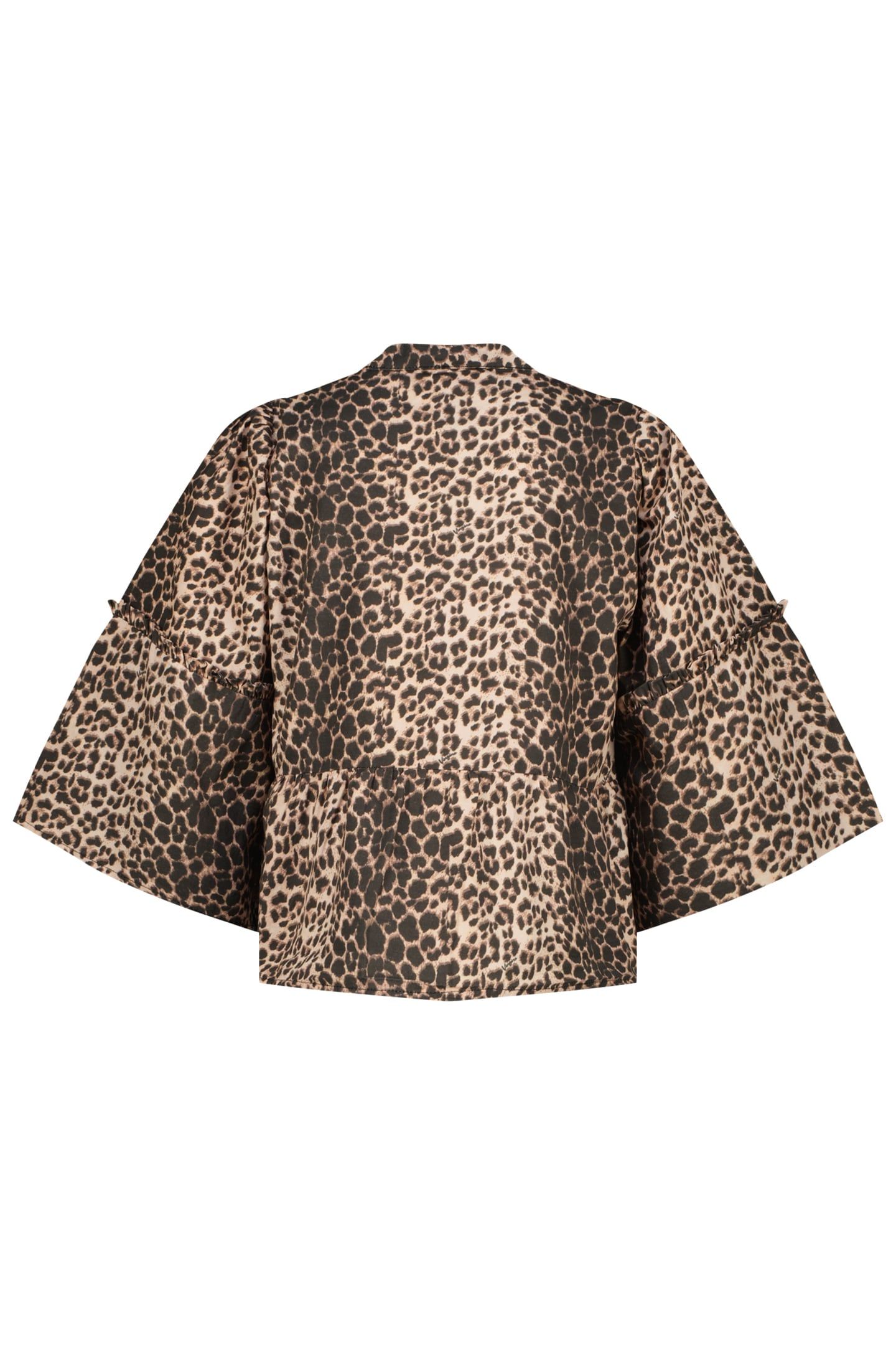 GIRLS LORETTA BLOUSE MULTICOLOR BROWN 2