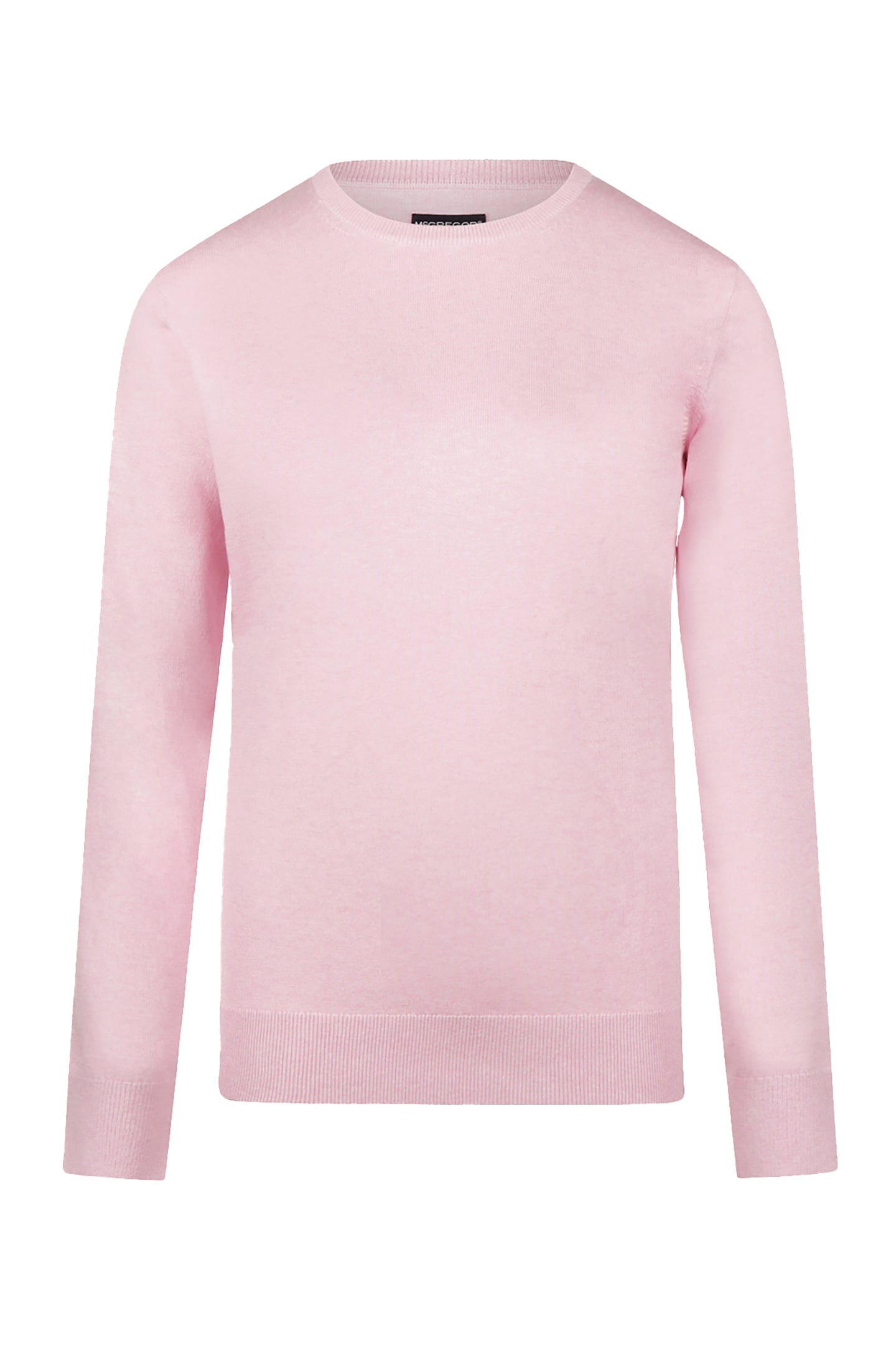 C-NECK SWEATER LIGHT PINK 1