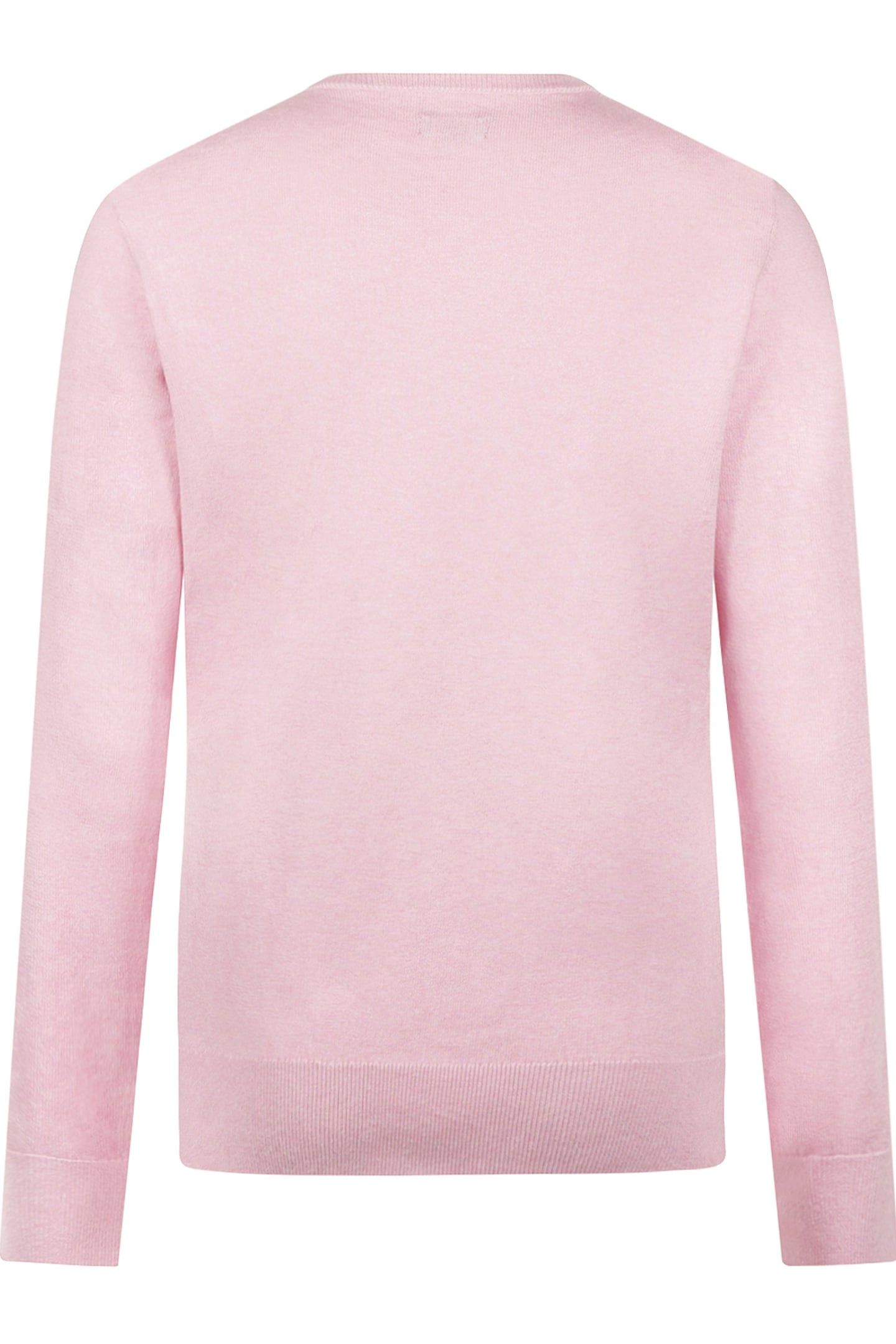 C-NECK SWEATER LIGHT PINK 2