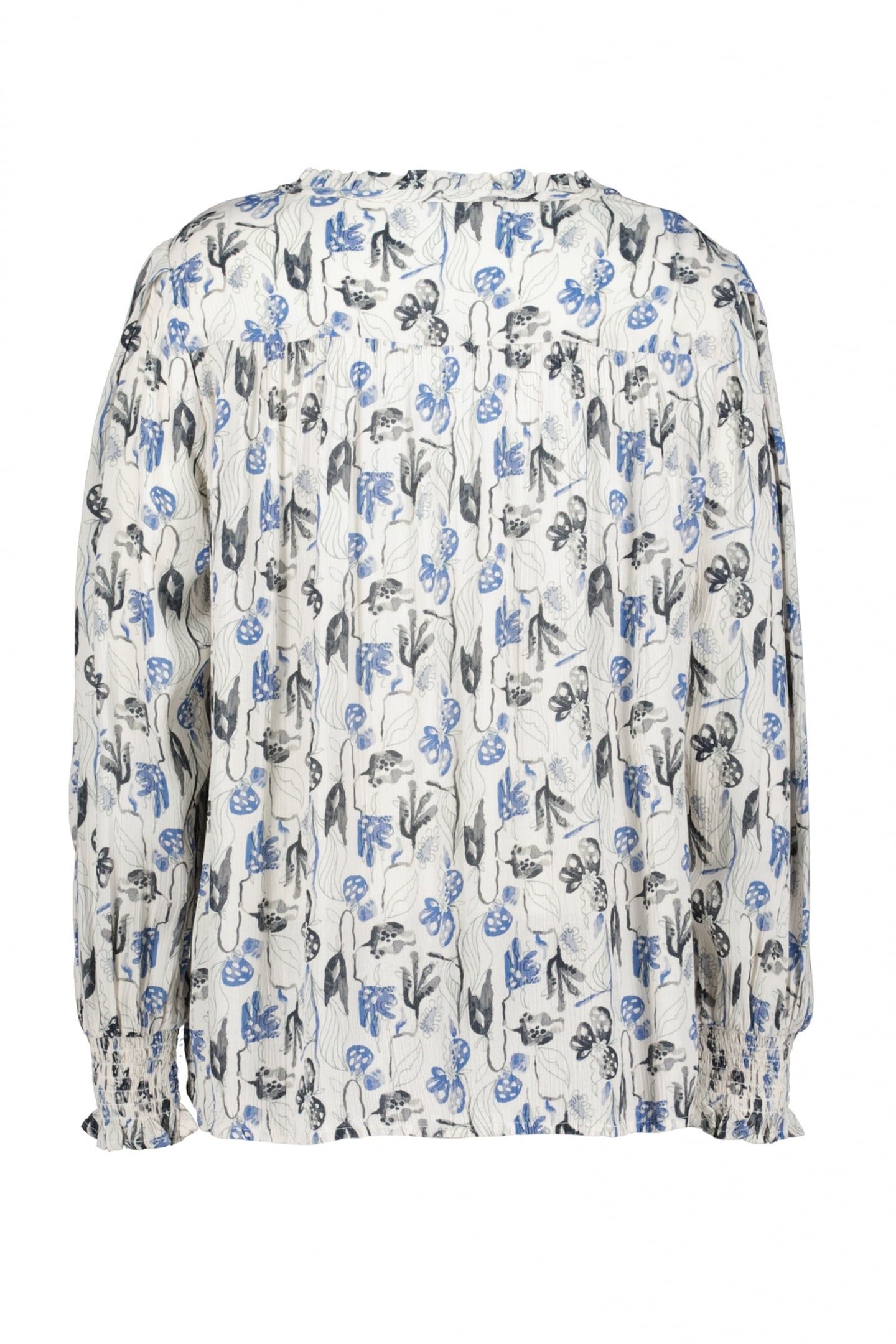 BLOUSE VIENNA OFFWHITE AMBIANCE XS PRINT 6