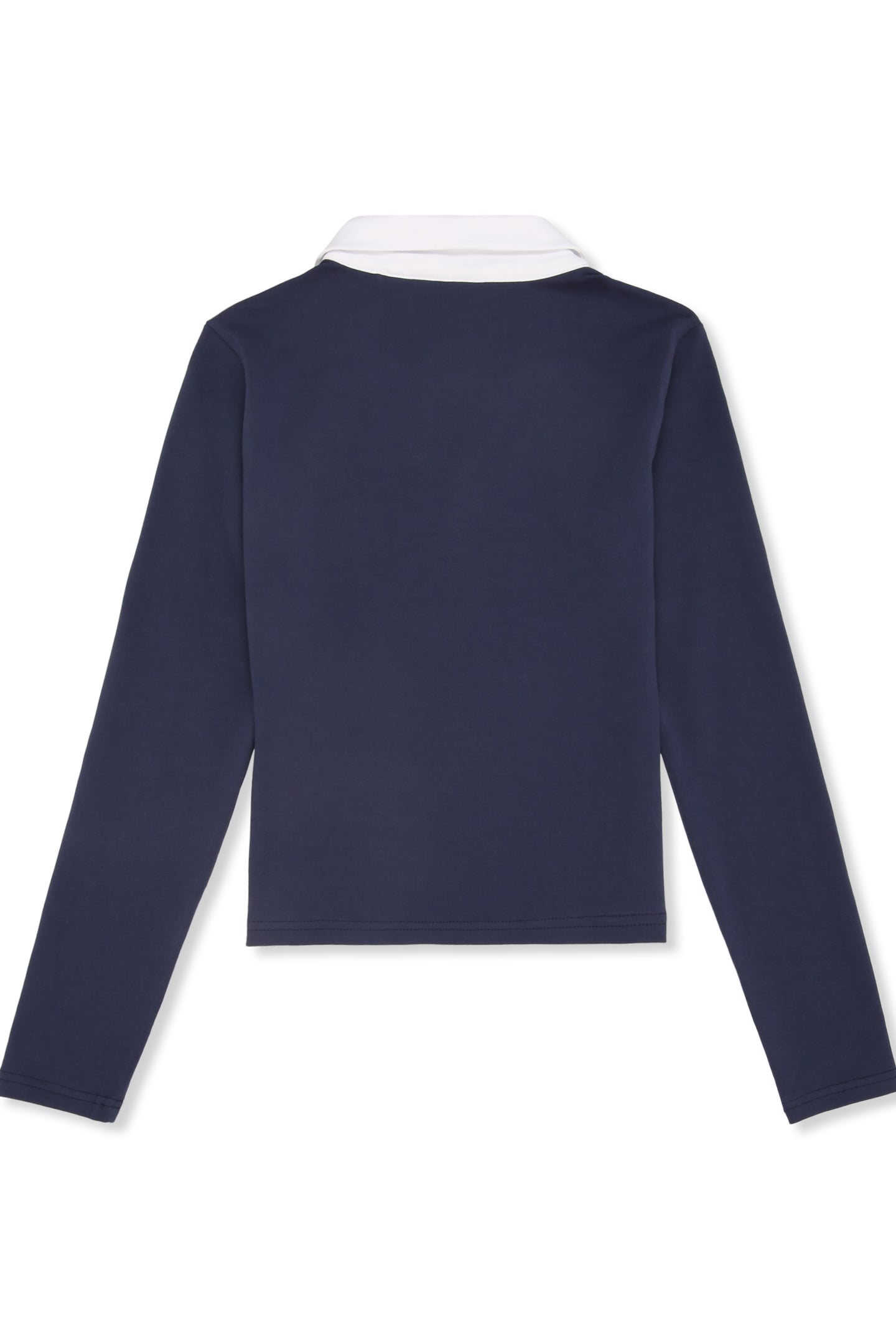 CERRIONE SLIM JOHNNY COLLAR TOP BLACK IRIS 4