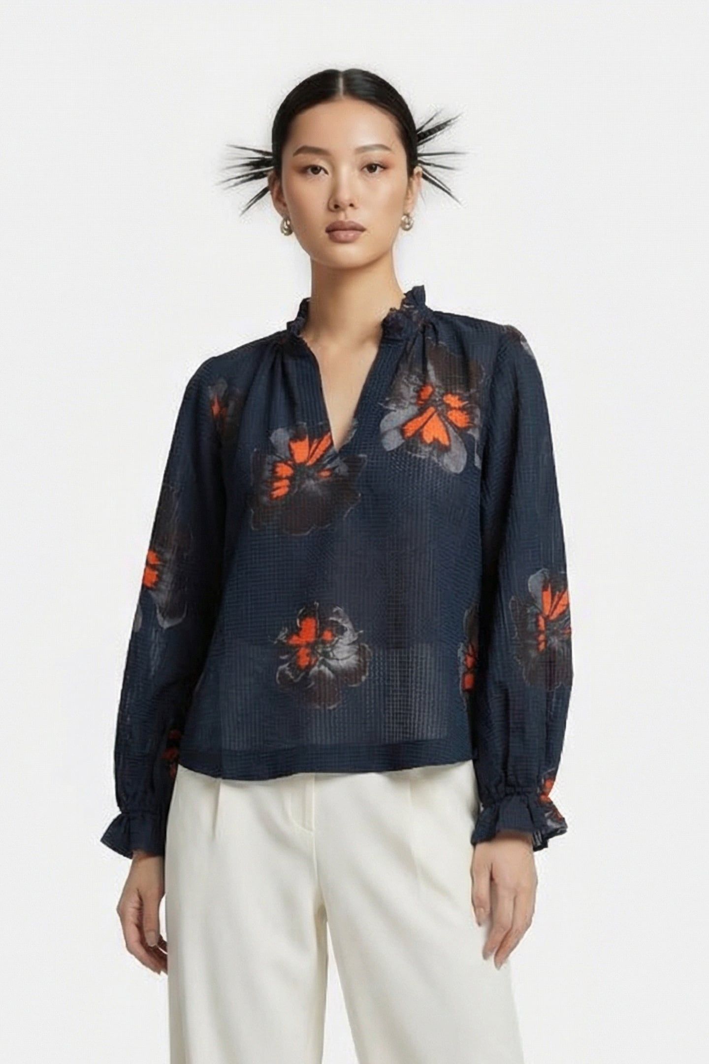 ELLA TOP NAVY 1