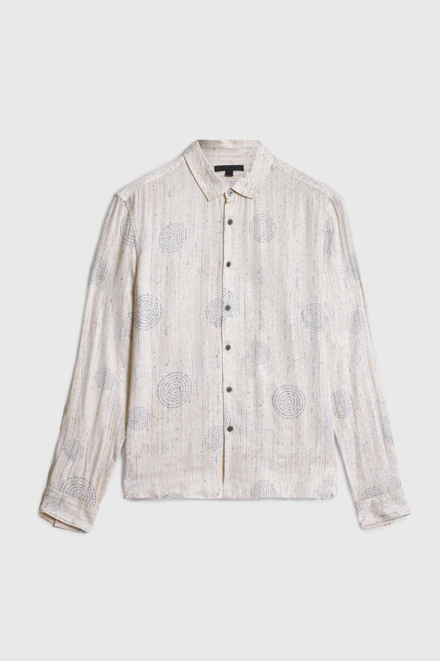 LUCA LS COLLARED BUTTON UP REGULAR FIT S CHALK 2