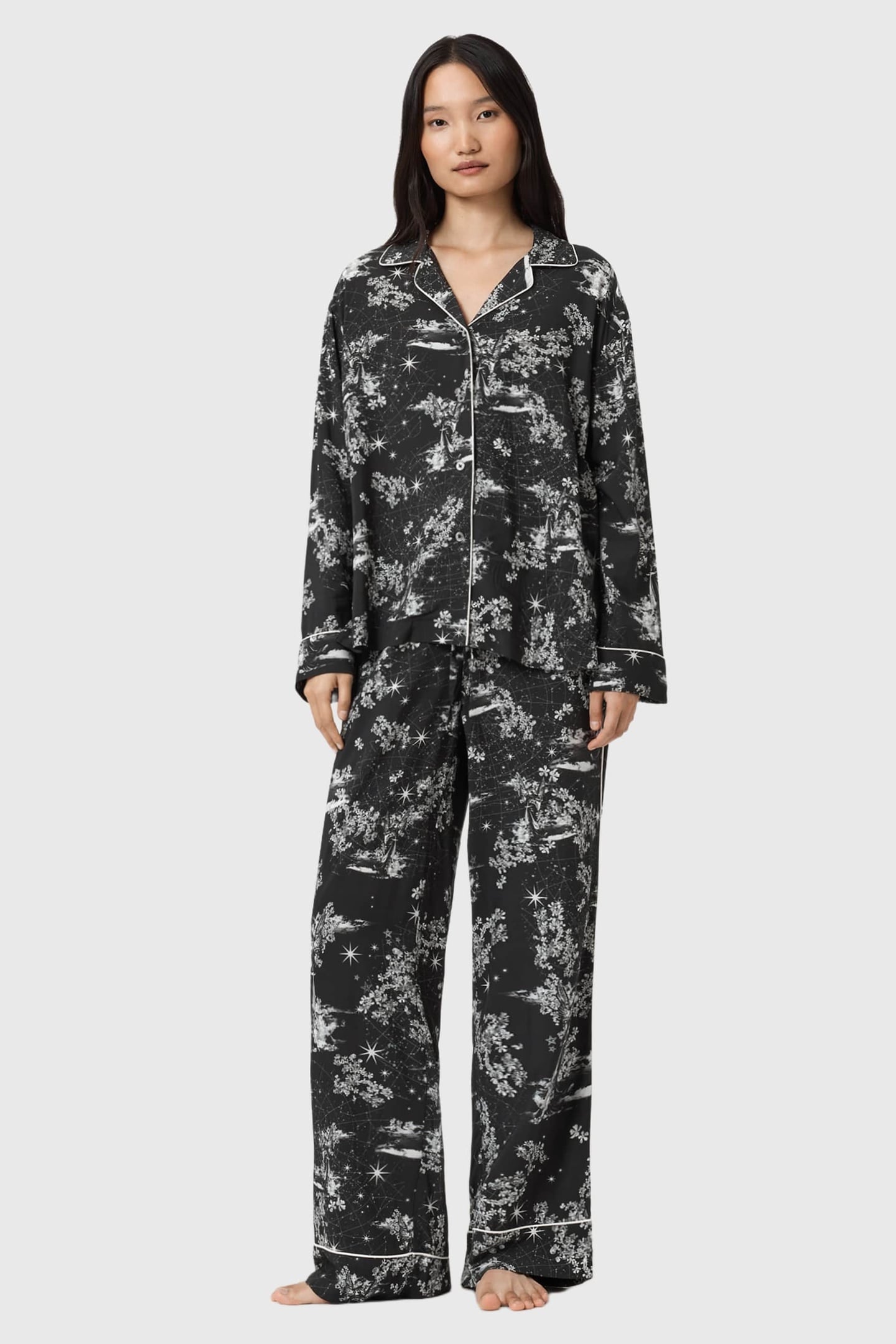 MAUDE PJ SET MARIA BLACK 2