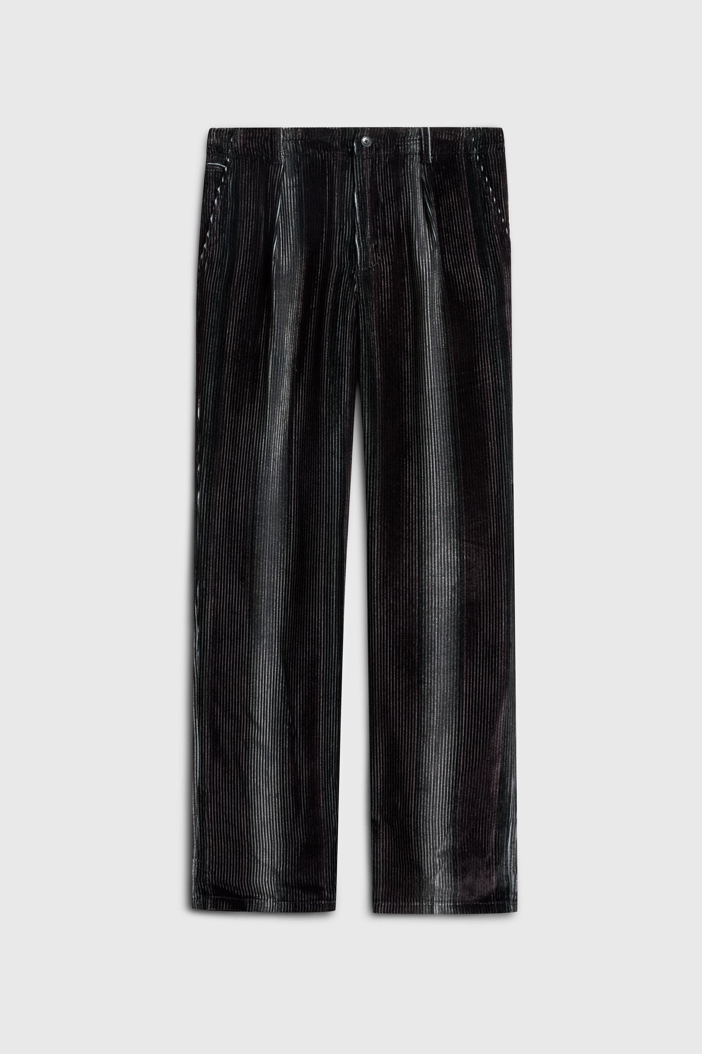 RELAX PANTS WITH WAIST BELTED PANTS SMOKED PEARL GREY 2