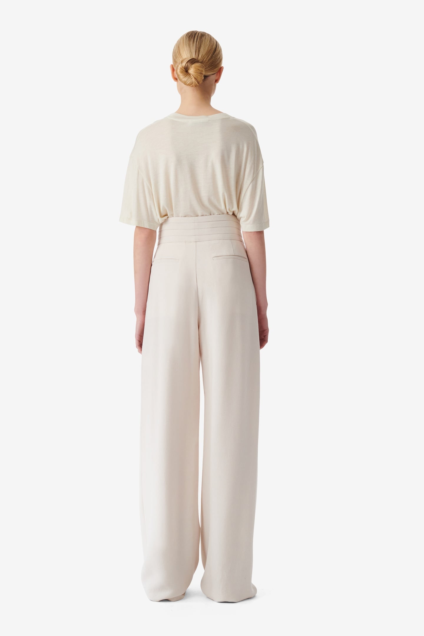JEON TROUSER ECRU 3
