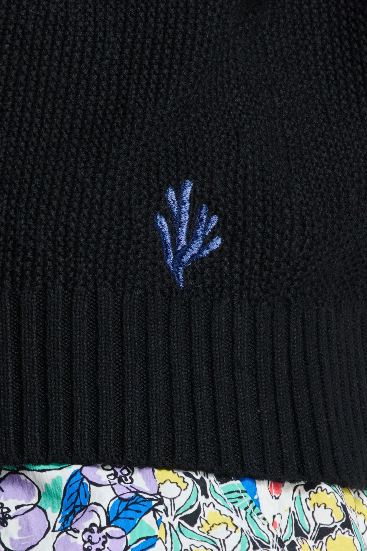 PALMER PULLOVER SOLID BLACK 6