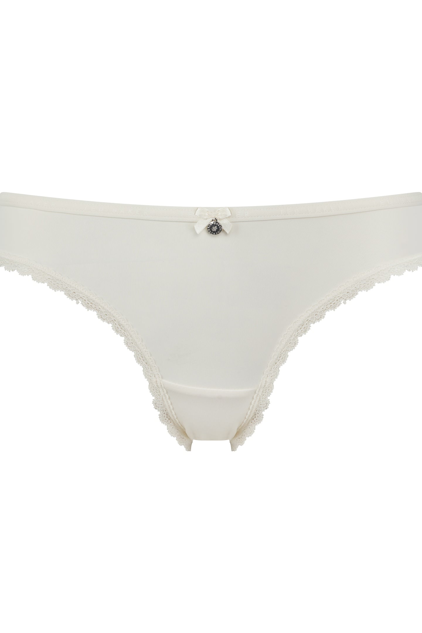 MYRTLE 3PK PLAIN AND PRINT BRIEF WITH LACE TRIM JET BLACK BO 6