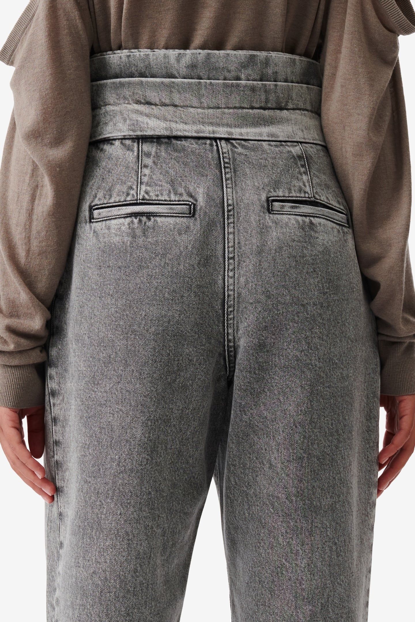 EMINI TROUSER SNOW BLACK 3
