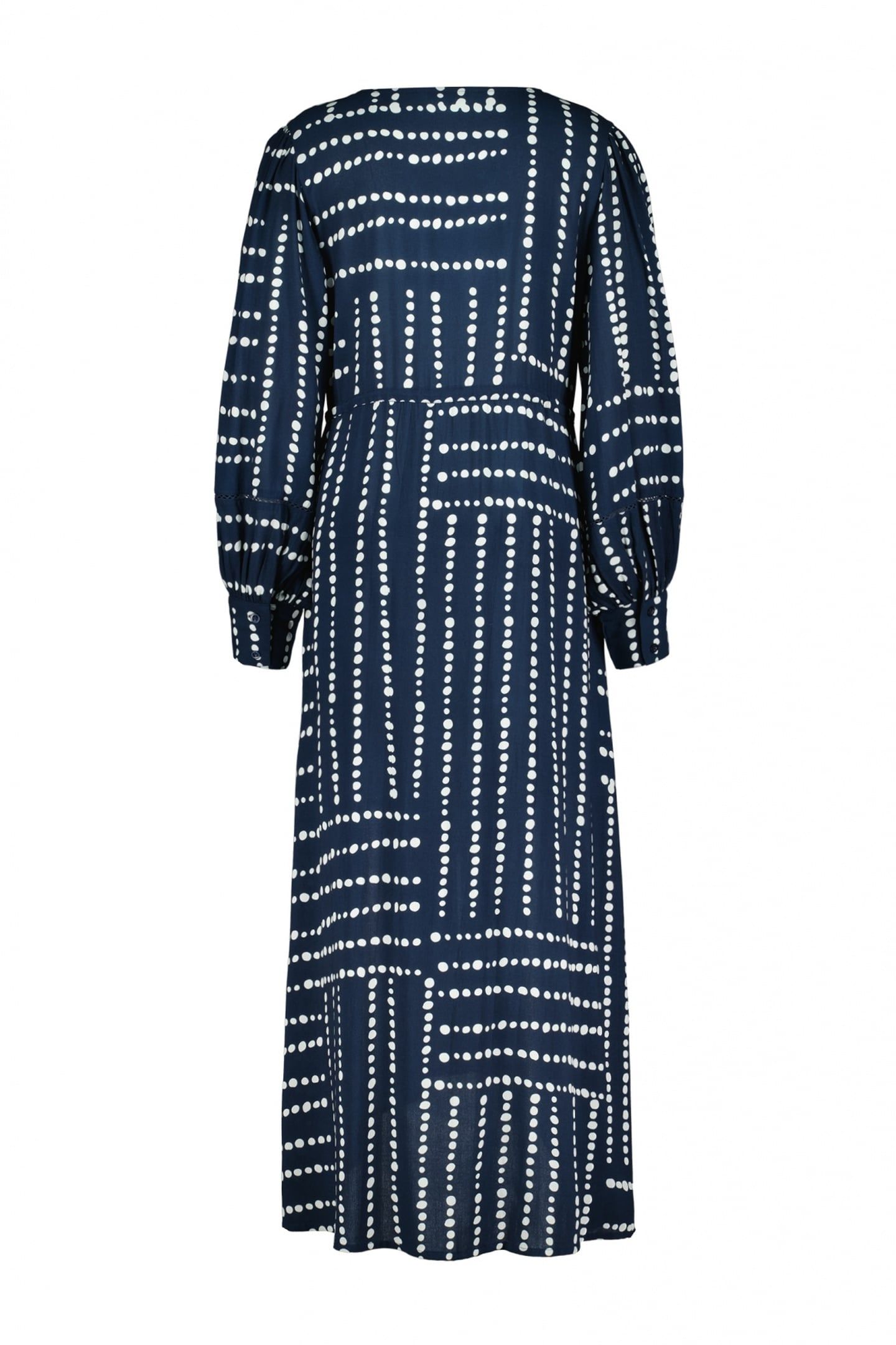 DRESS COSTA DARK BLUE SOURCE PRINT 6