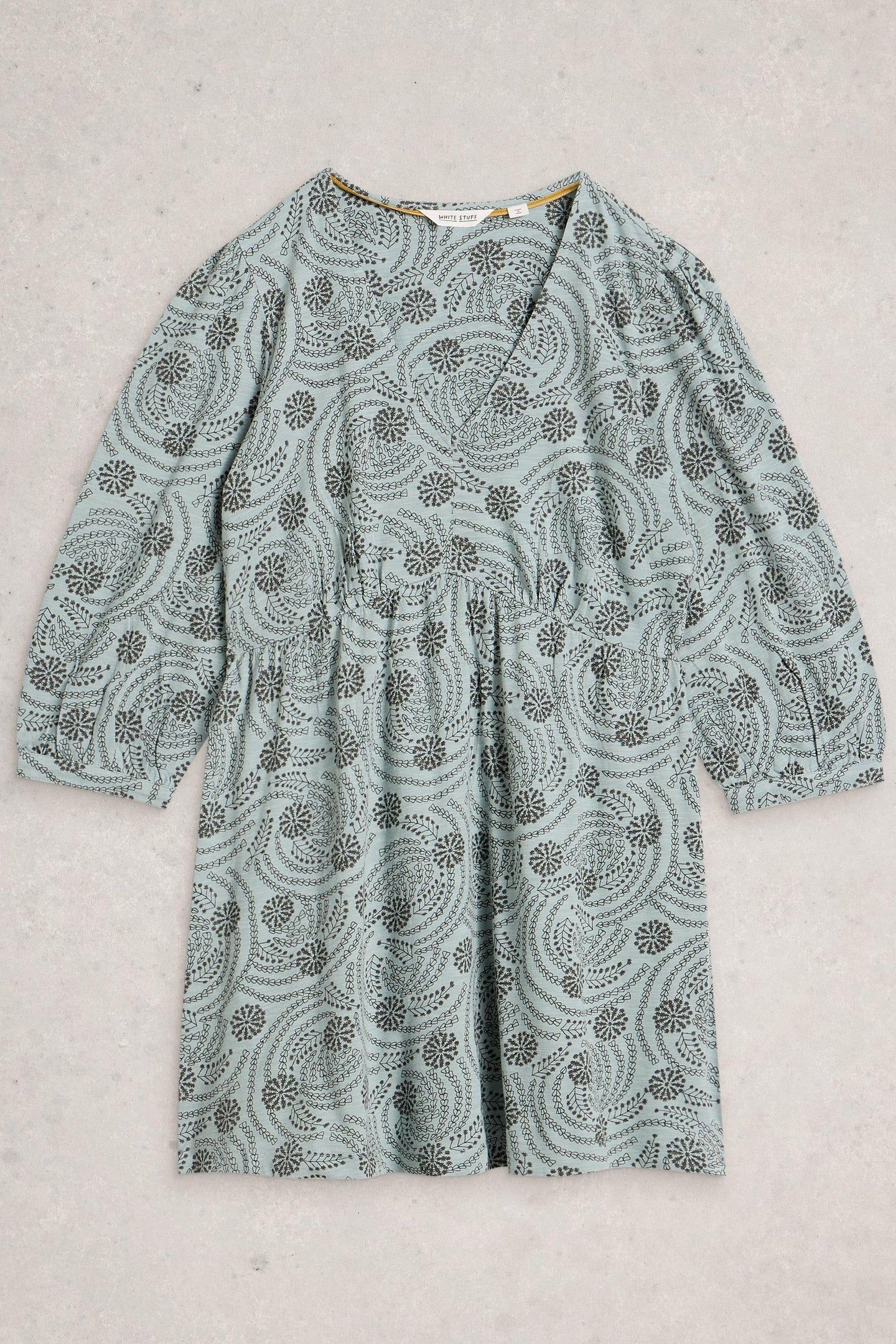 LARA TUNIC BLUE PRINT 4