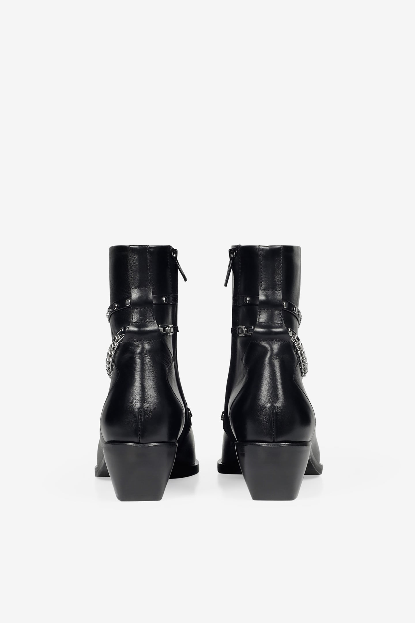 EDDY BOOTS PATENT BLACK 5