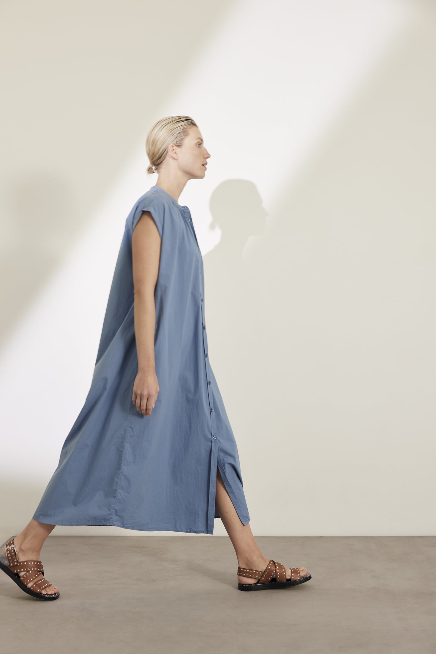 KARO DRESS BLUE 8