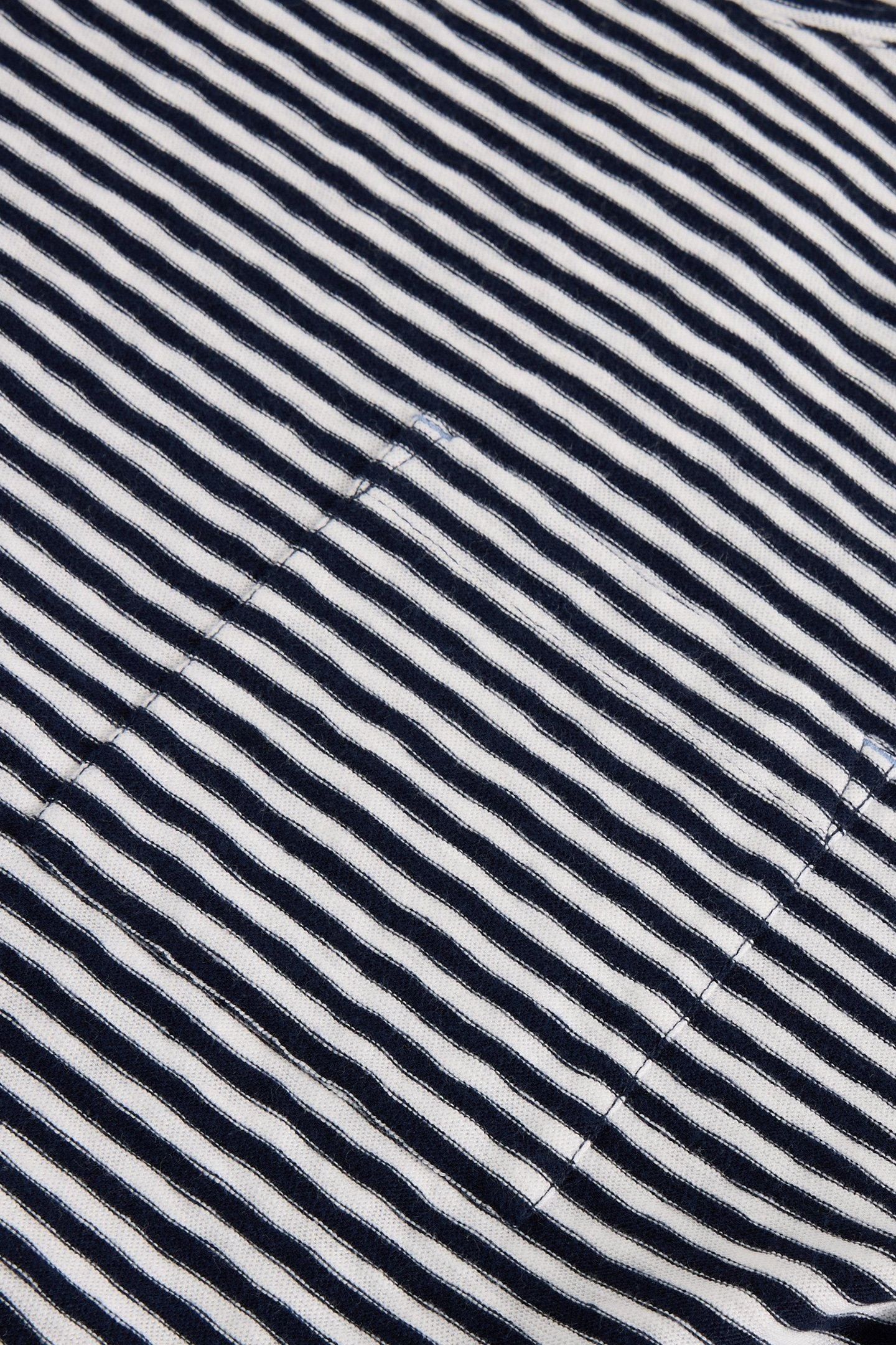 DEMI DOLMAN STRIPE TOP NAVY MULTI 5