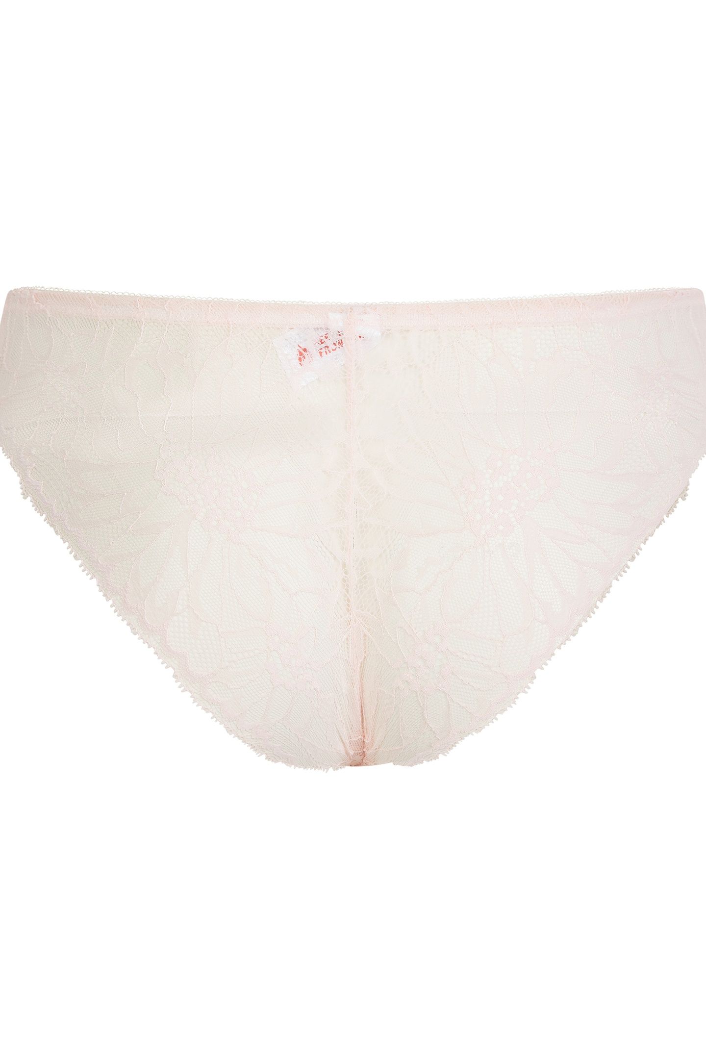NELLY 3 PK LACE & MESH PRINT BRIEF JET BLACK/ICY PINK/ WHISP 7