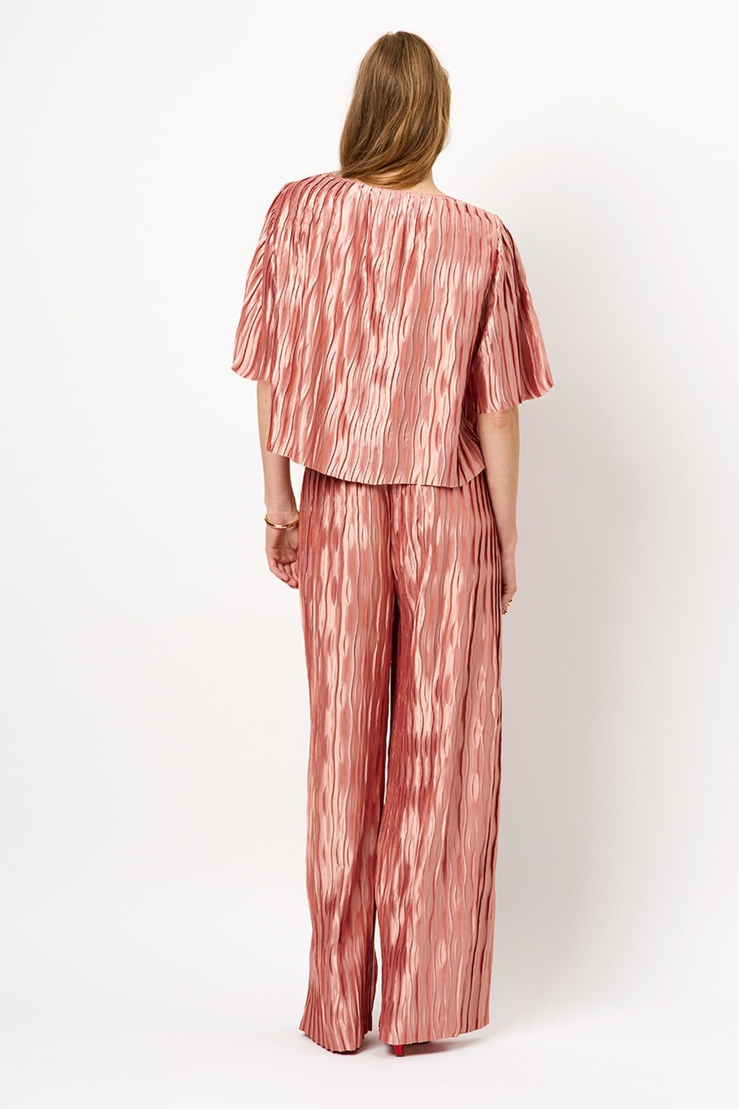LELIA PLISSÉ TOP ANTIQUE BLUSH 3