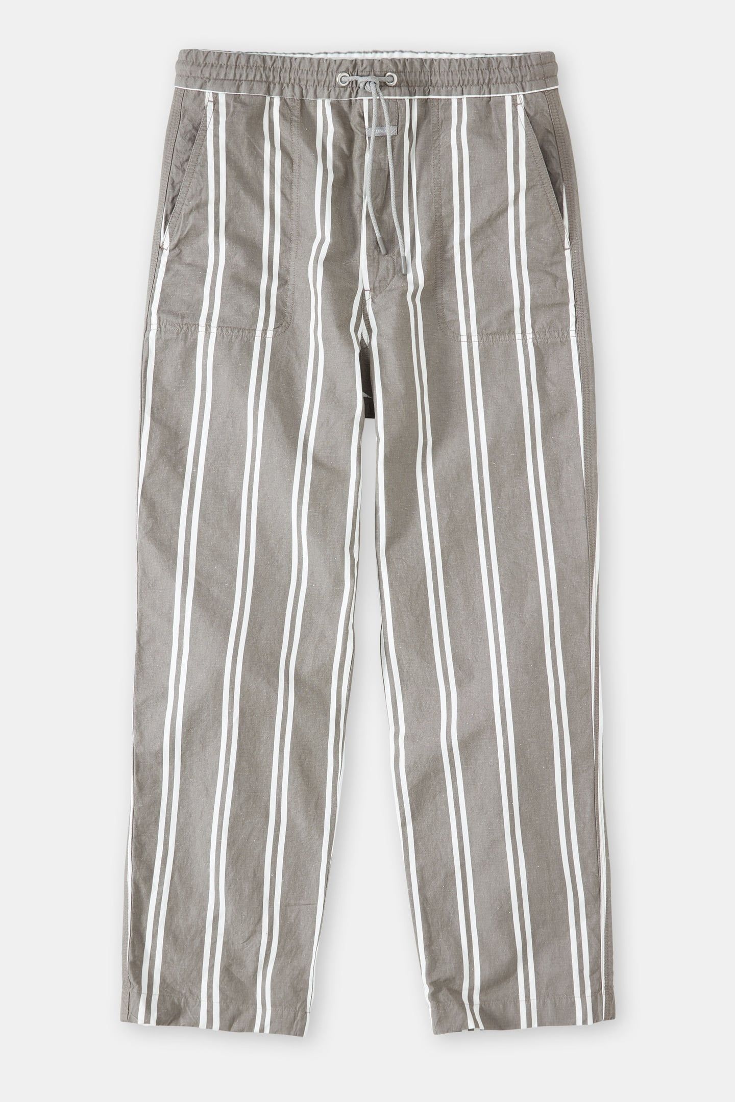 SAMSUN WIDE PANTS CHALK GREY 6
