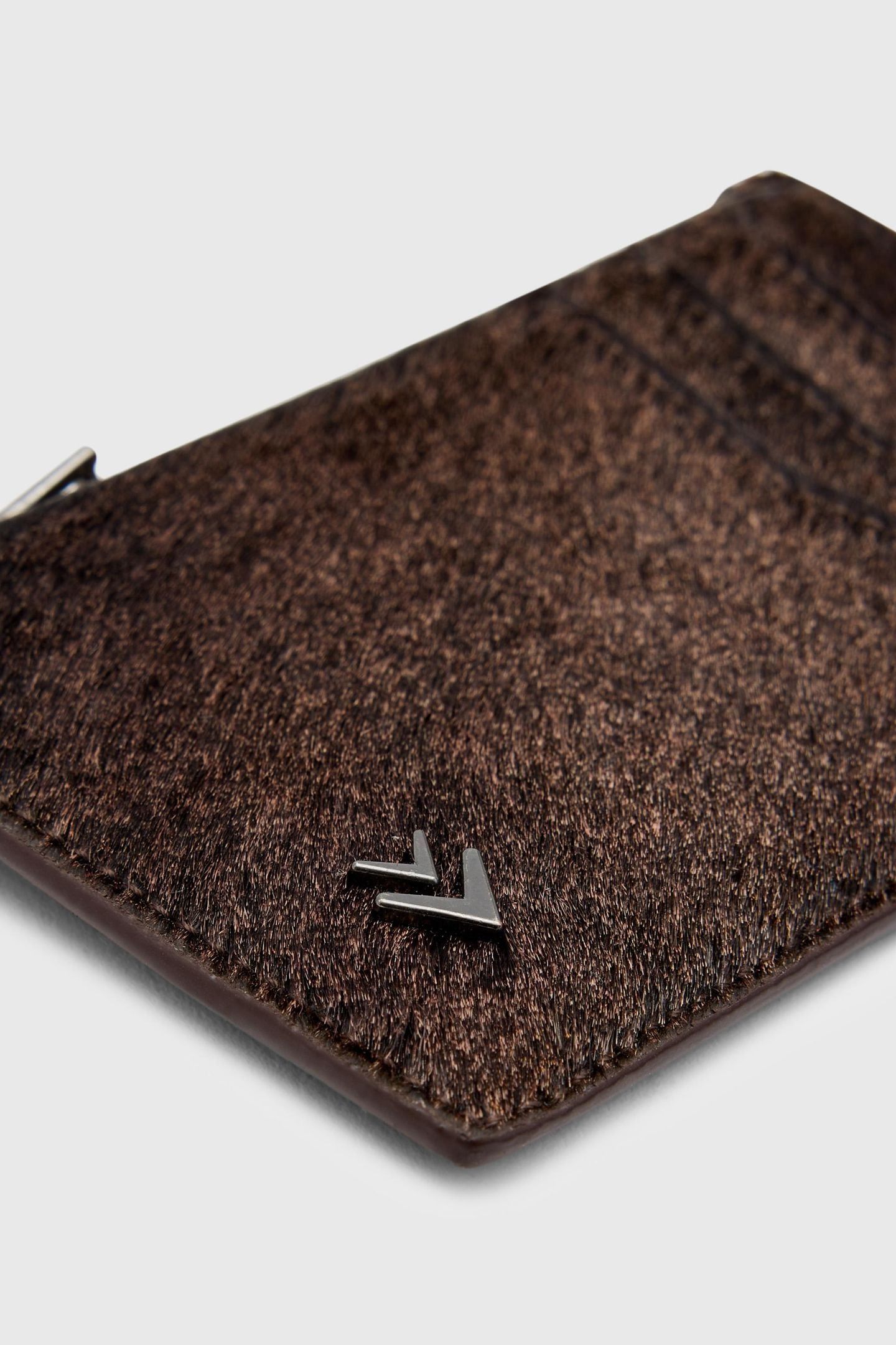 HERITAGE LONG ZIP CARD CASE CHOCOLATE 3