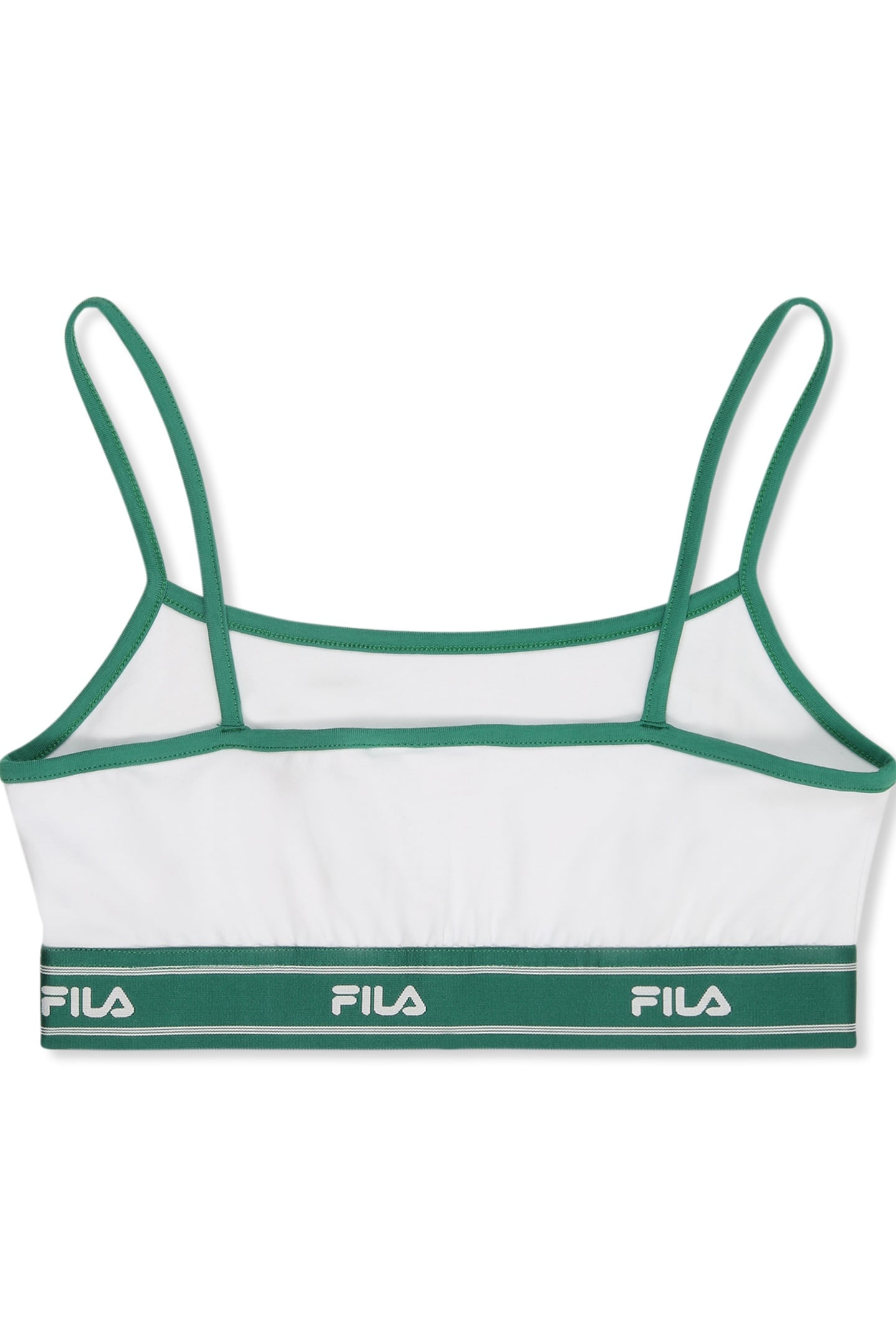 CANDELO TAPED SPAGHETTI BRA TOP BRIGHT WHITE 4
