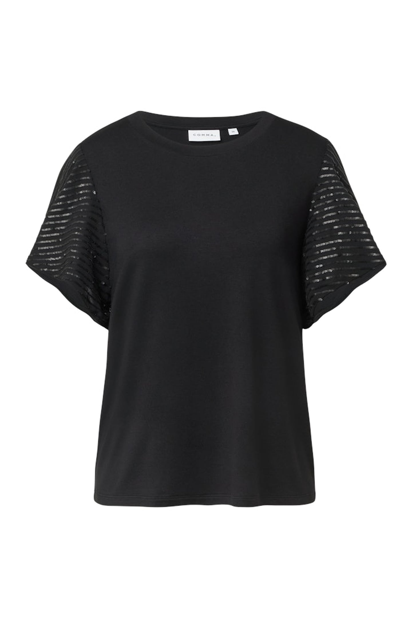 COMMA T-SHIRTS BLACK 4