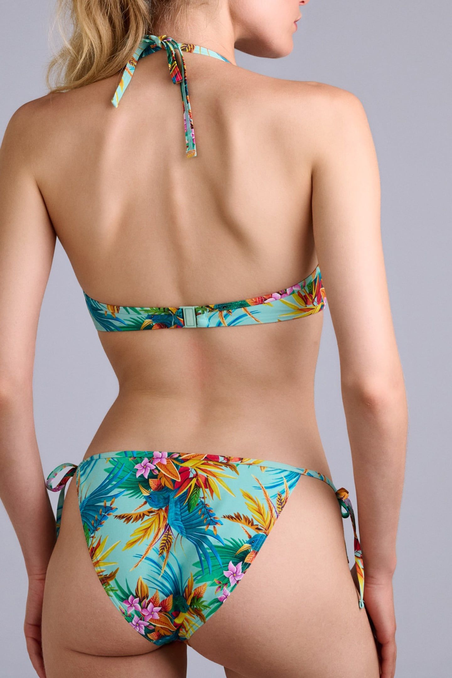 HULA HAKA AQUA SKY PLUNGE BALCONY BIKINI TOP 4