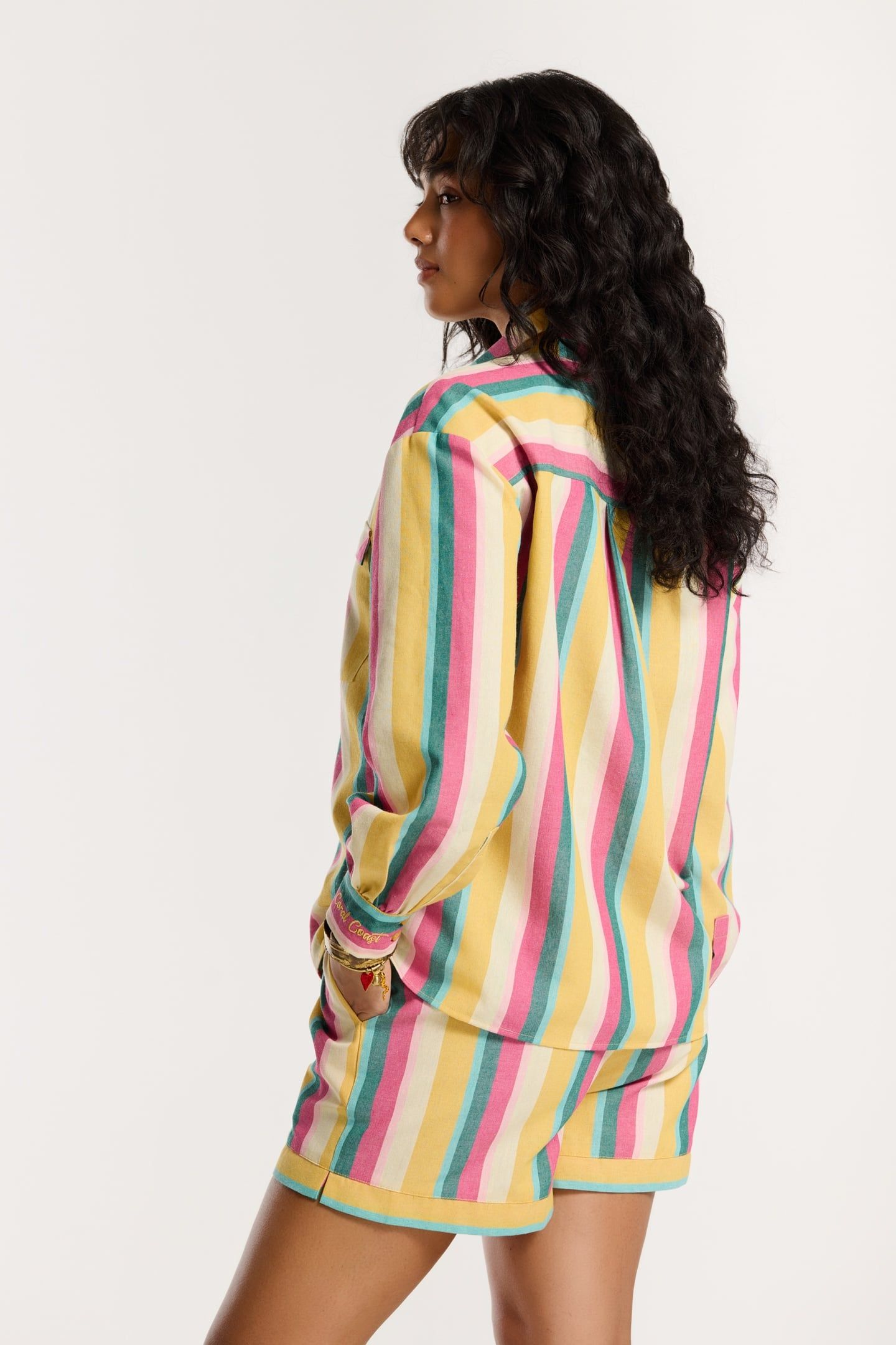 MALA STRIPE SHORTS MULTICOLOUR STRIPE 8