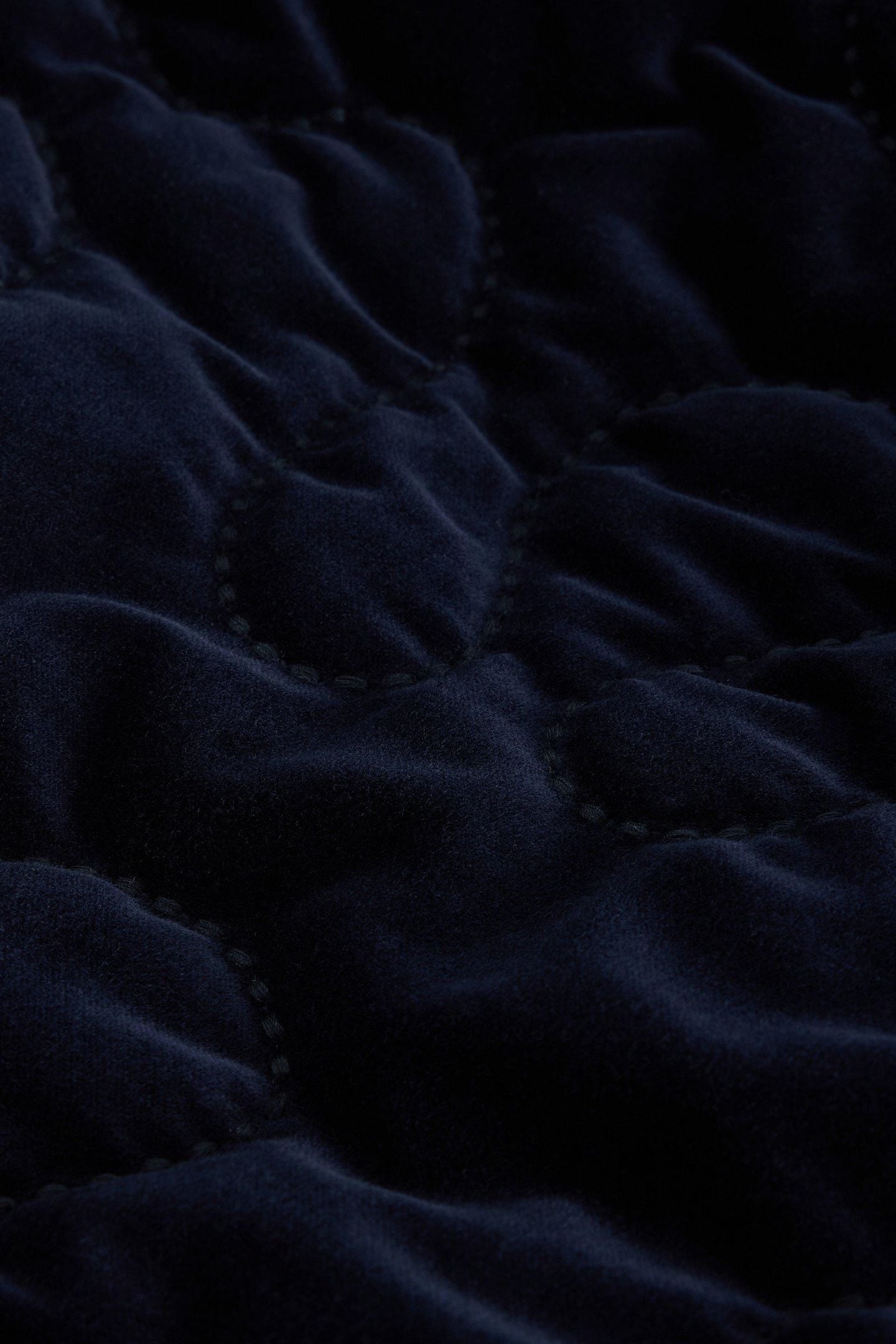 GIGI VELVET QUILTED GILET DARK NAVY 4