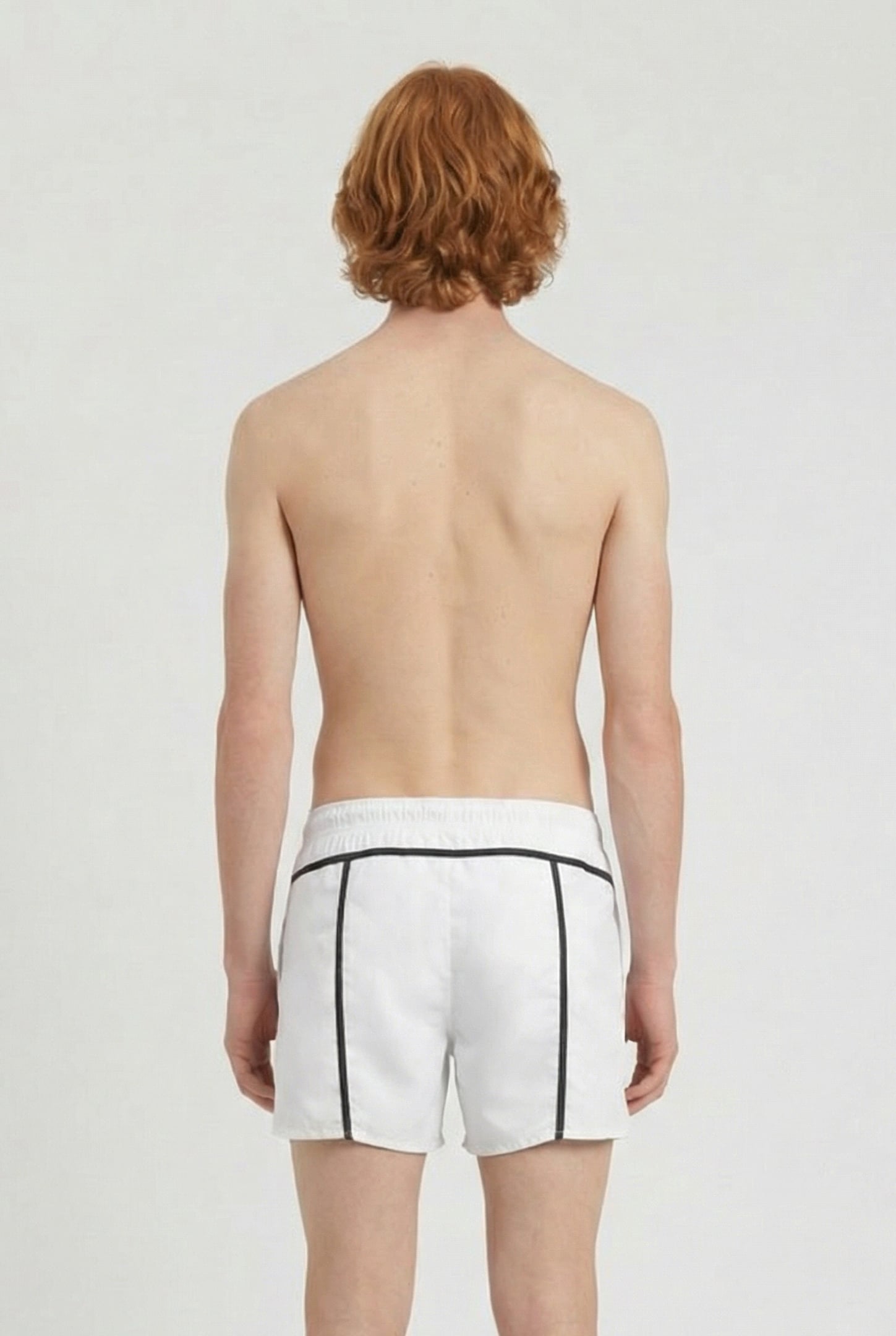 MEN'S ARENA PRO-FILE BEACH X-SHORT WHITE-NAVY 2