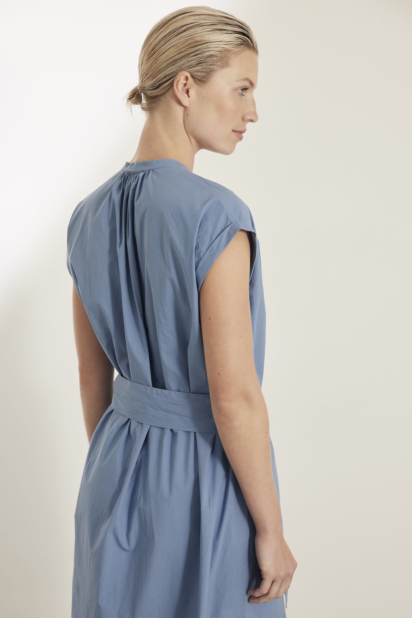 KARO DRESS BLUE 7
