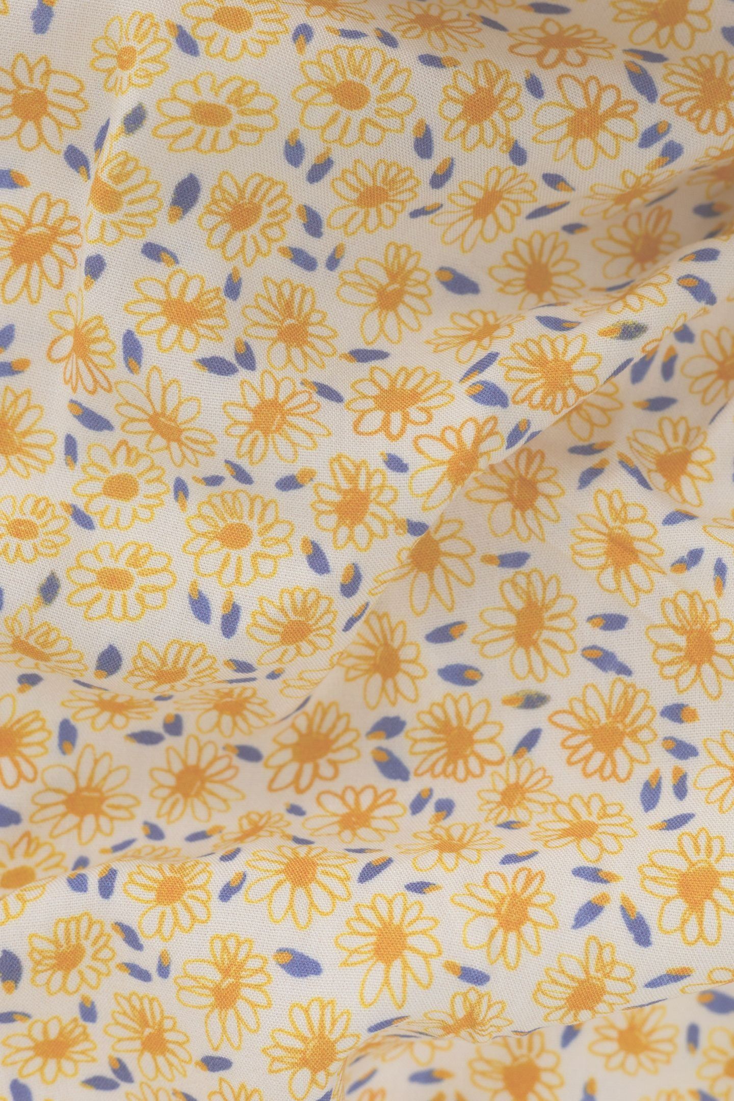 STRAP TOP WITH YELLOW FLOWER PRINT YELLOW 8