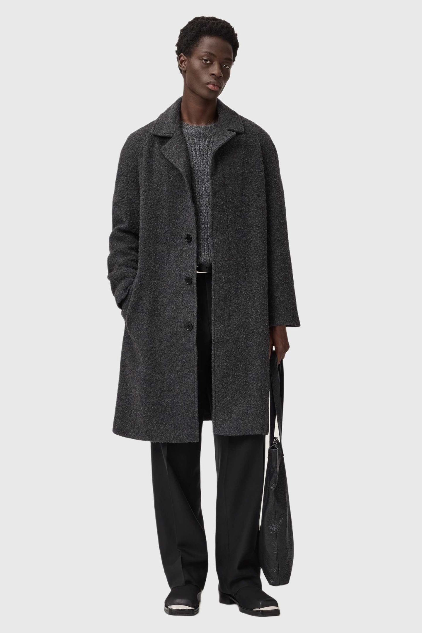 DUKE COAT CHARCOAL GREY 3