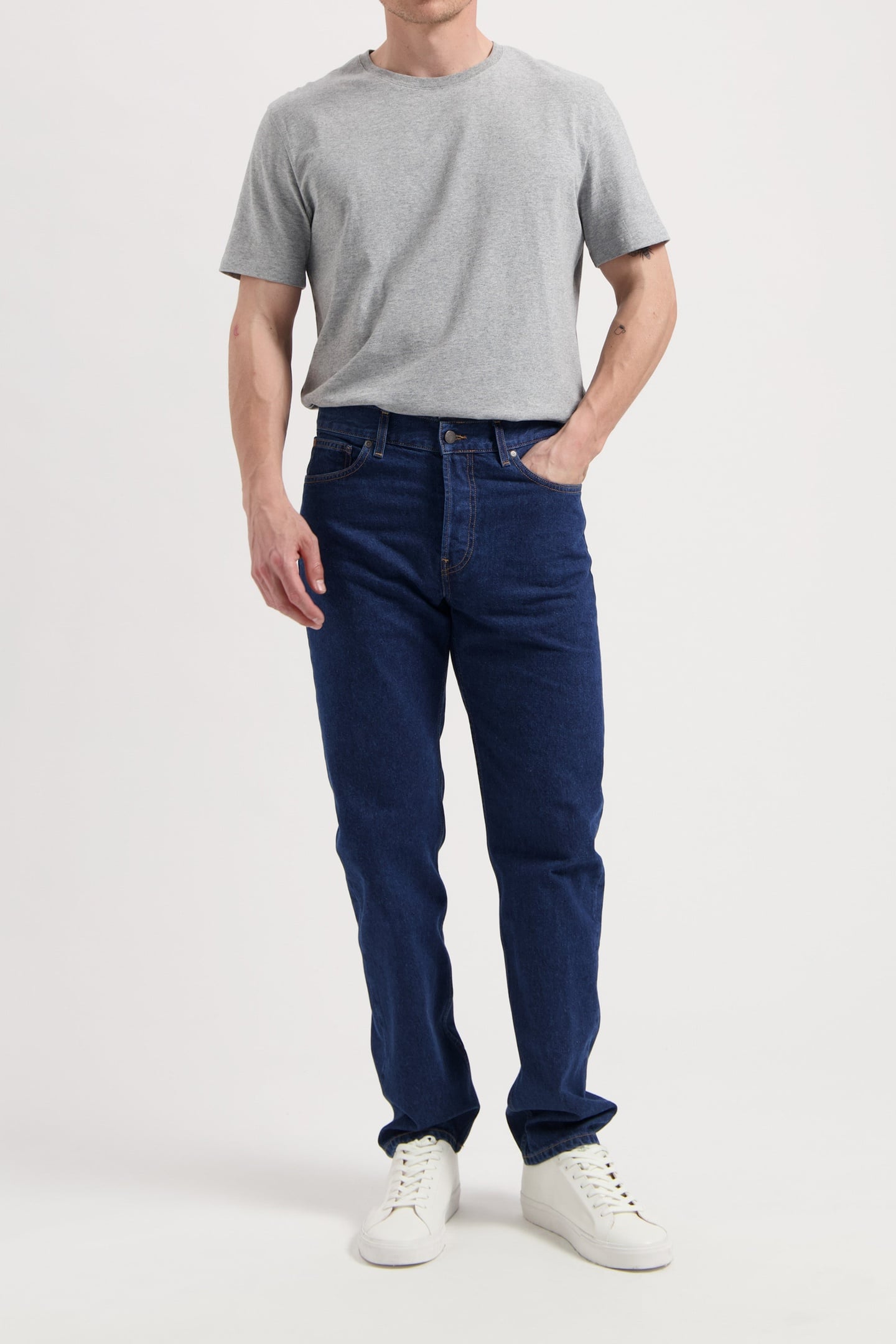 JOHN MID STRAIGHT STONE INDIGO 2