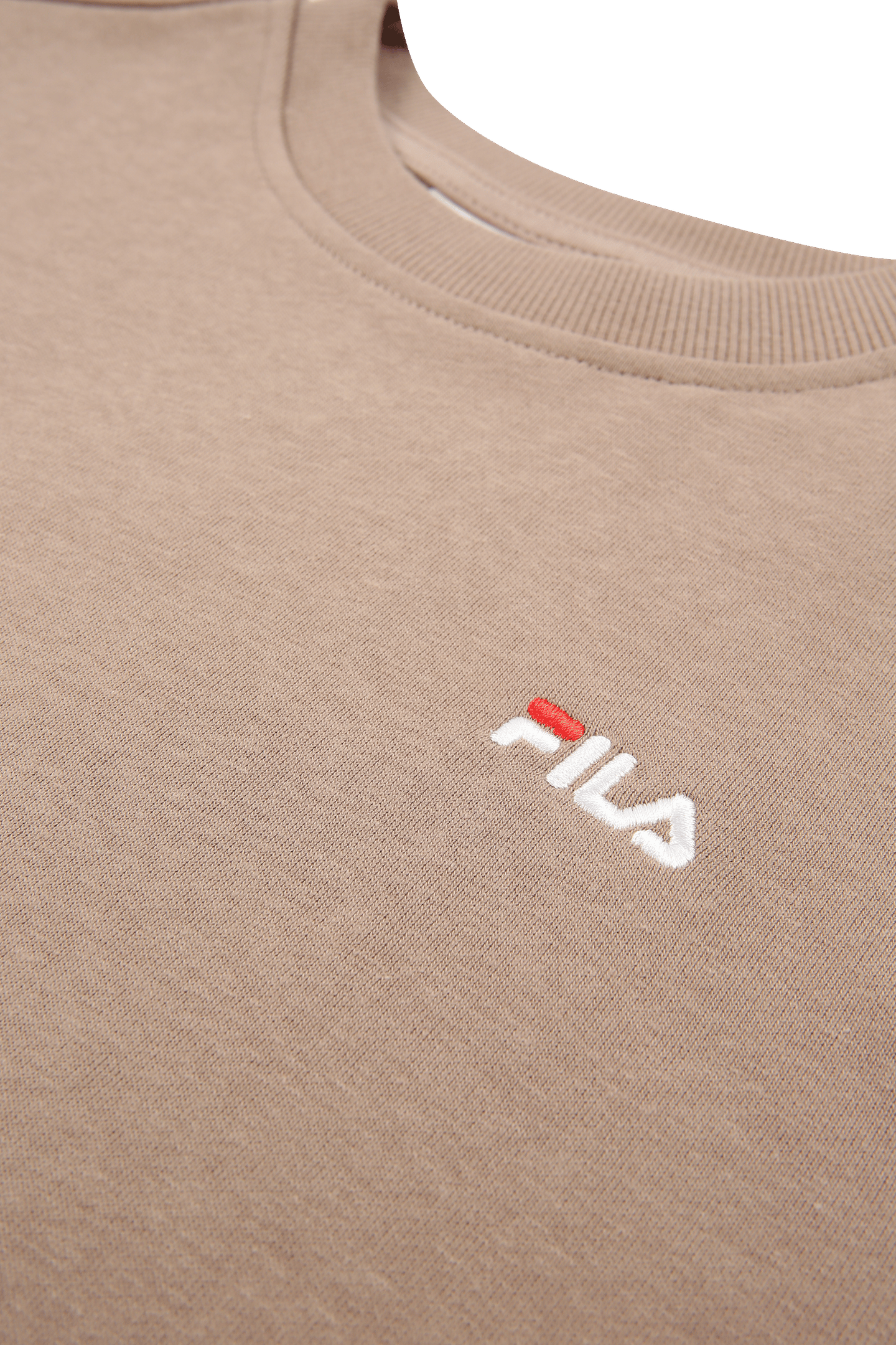 LIERNA REGULAR CREWNECK SWEATSHIRT TAUPE GRAY 7