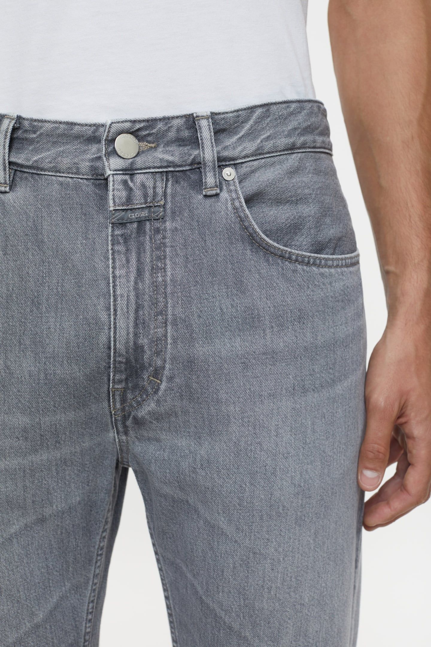 COOPER TRUE JEANS MID GREY 8