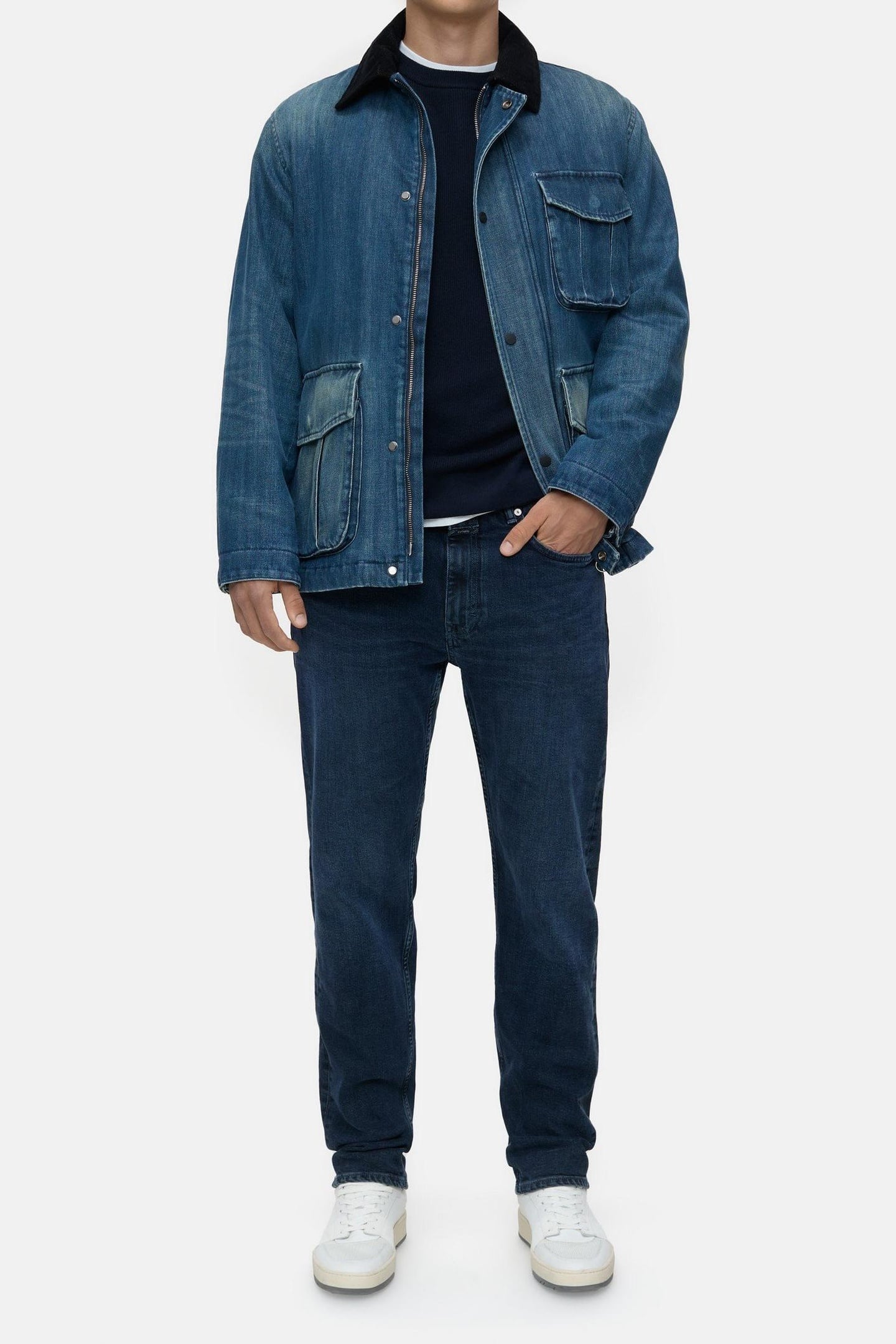 COOPER TRUE JEANS DARK BLUE 3