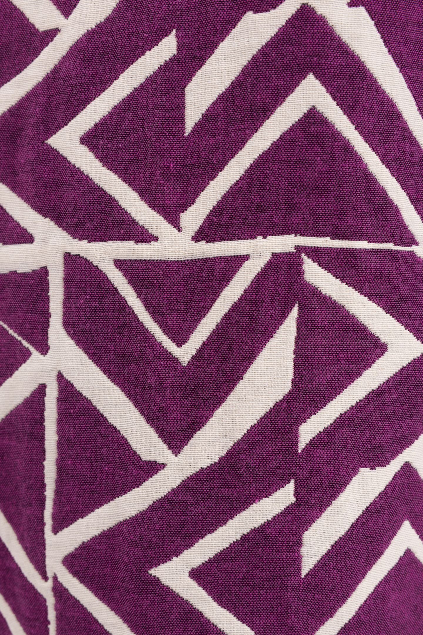JACQUARD VIOLET JACKET WITH GRAPHIC PATTERN VIOLINE 7
