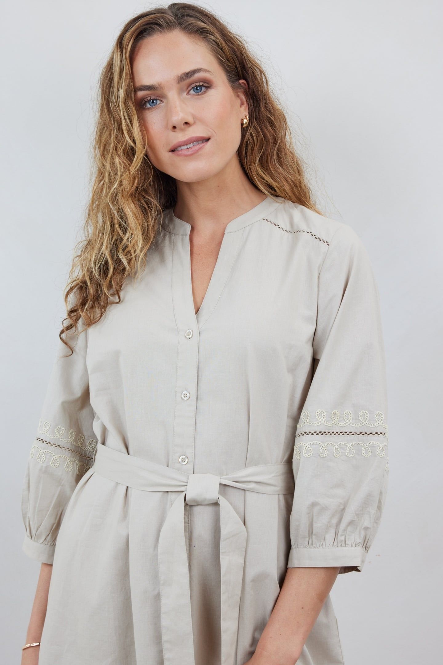 TUNIC VECCI IN FEATHER GREY 3