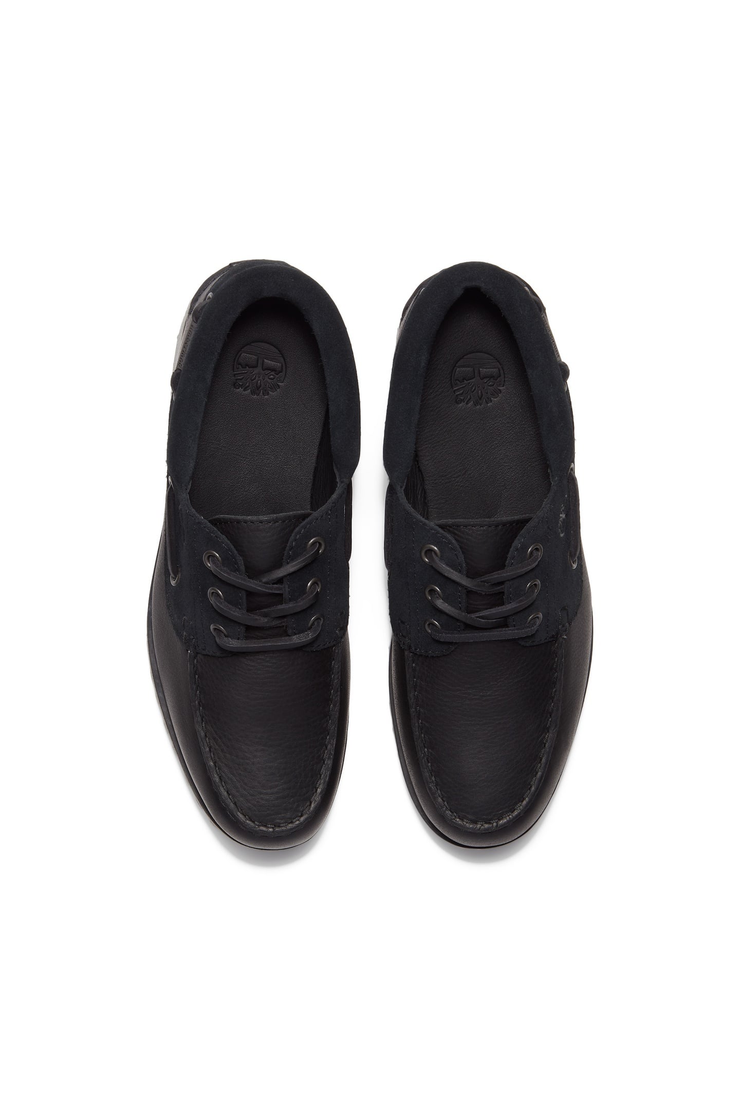 AUTHENTIC BOAT SHOE BLACK FULL GRAIN W BLACK 5