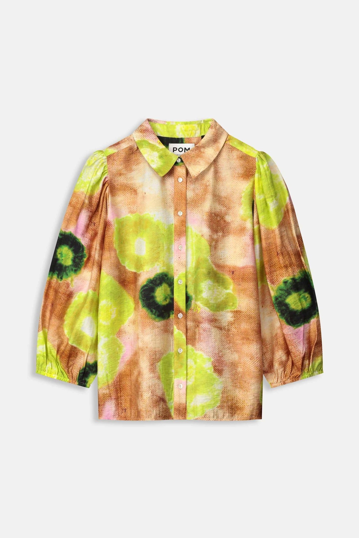 BLOUSE - SUMMER BLISS LIME GREEN 5