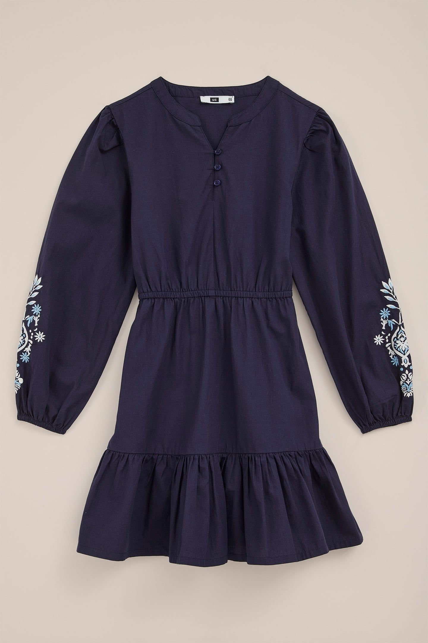 DRESS MID LENGTH DARK BLUE 3