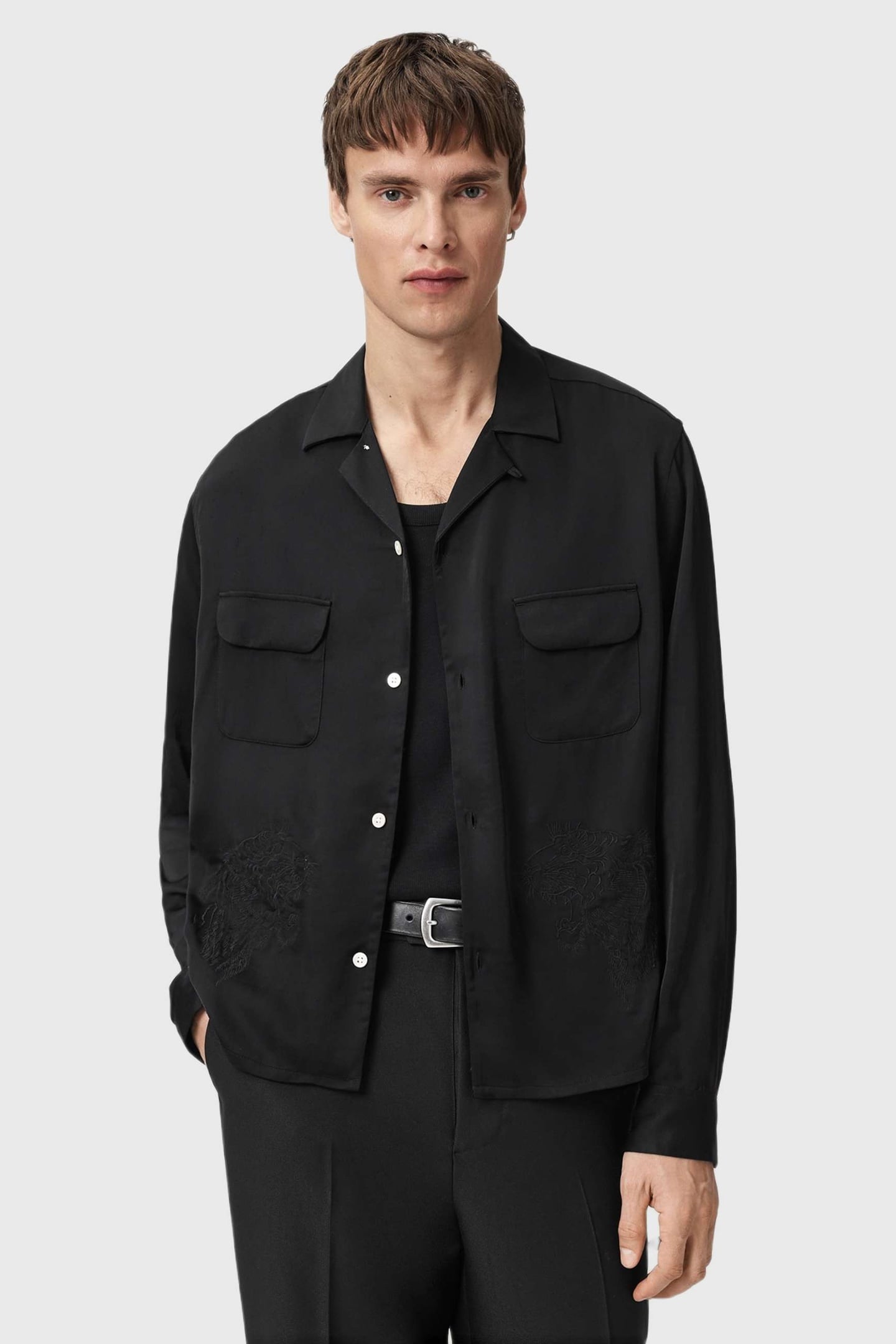 YODO LS SHIRT BLACK 1