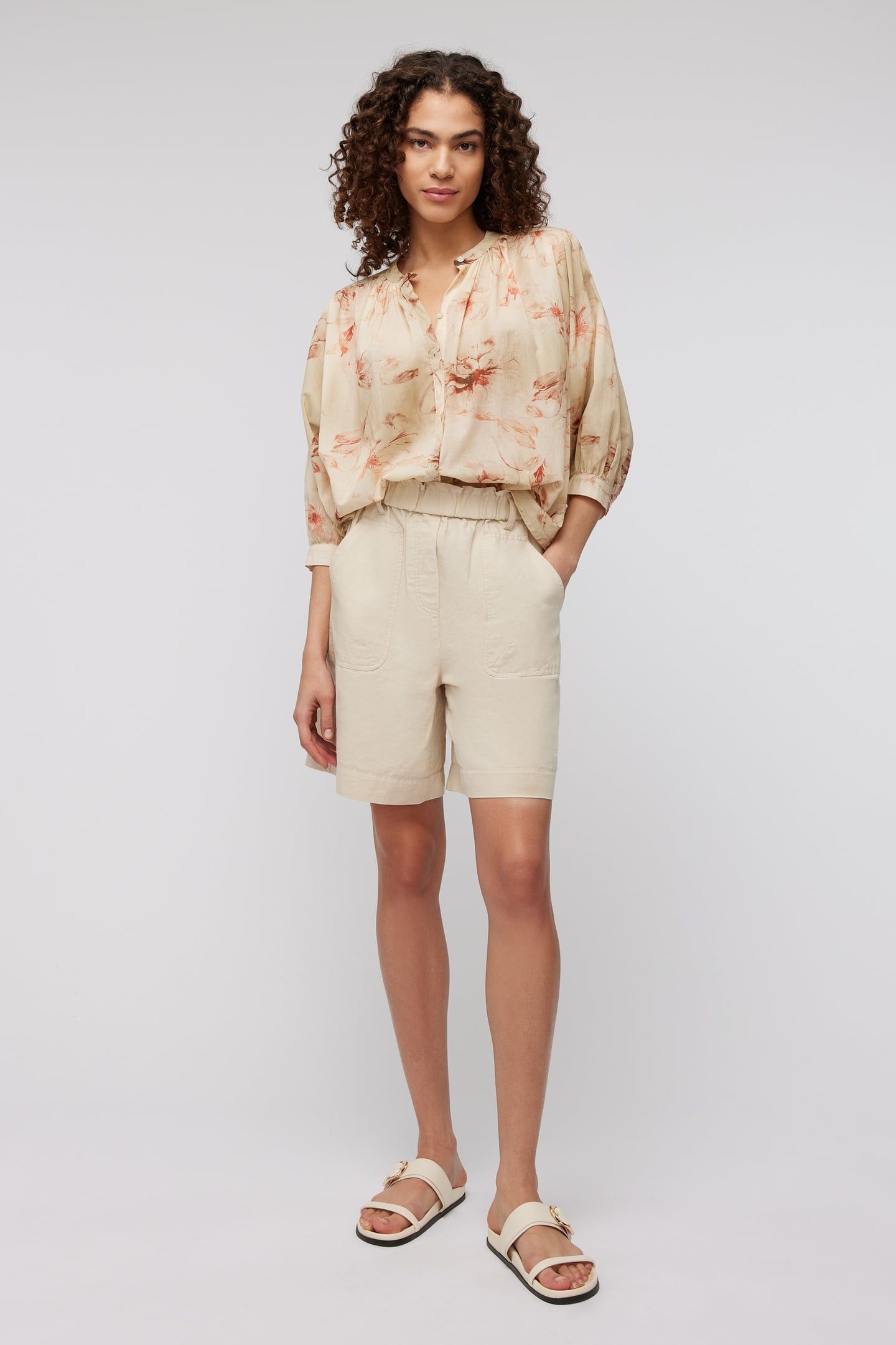 KITTY BLOUSE PINK 1
