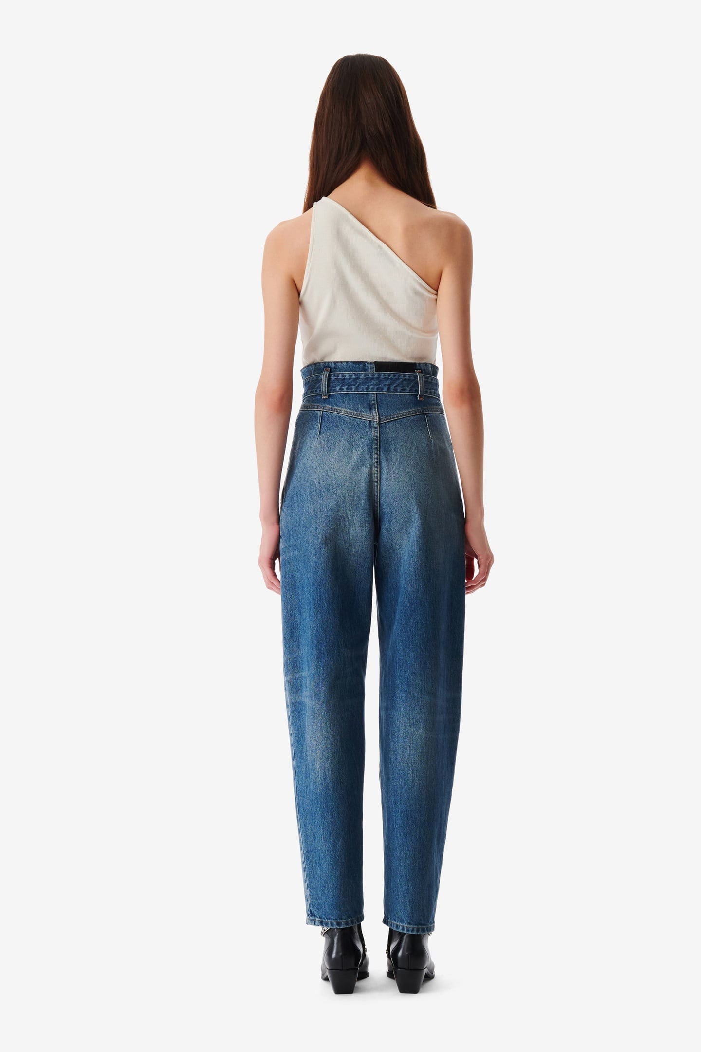 INDIO TROUSER MID BLUE USED 3